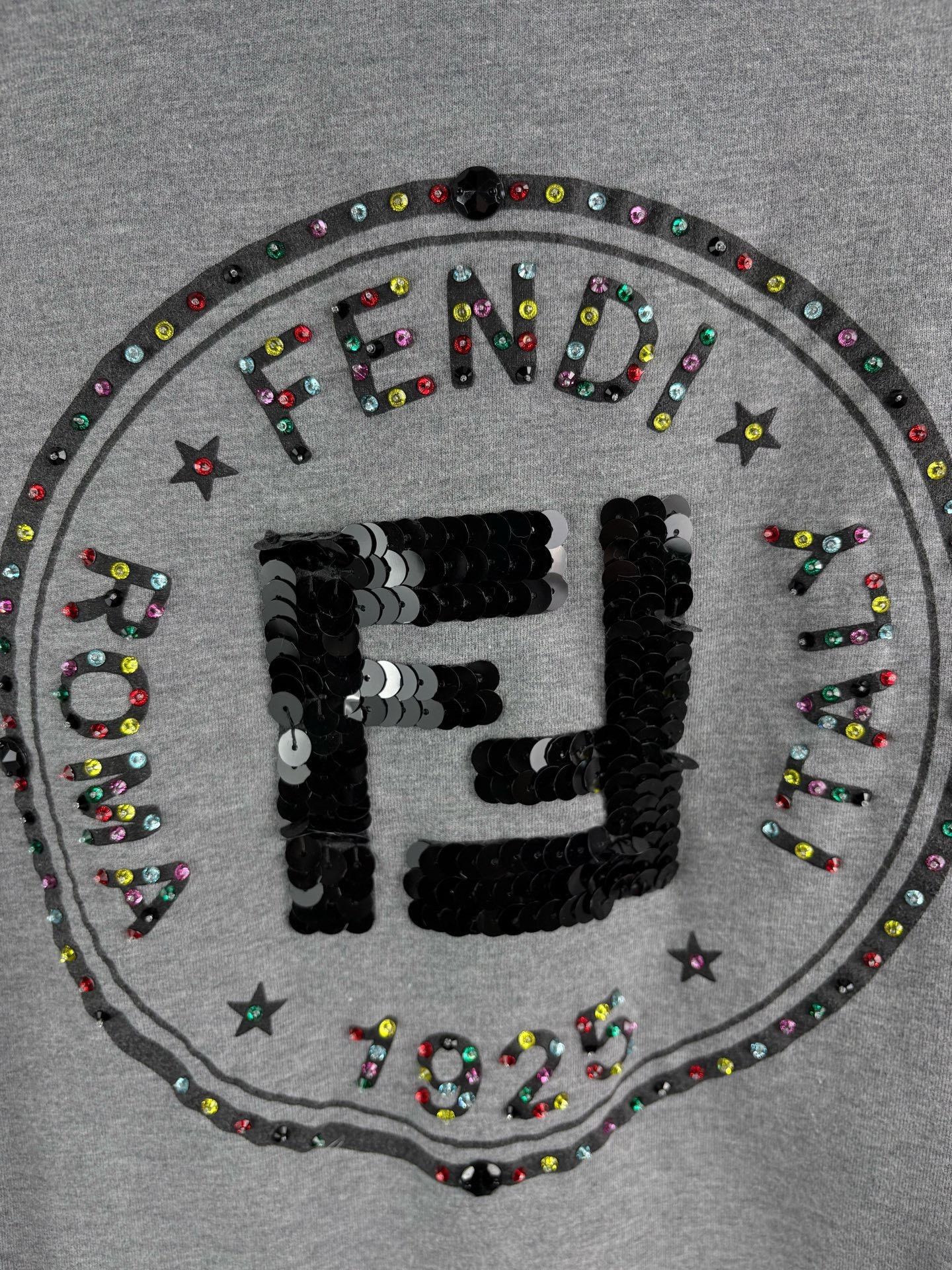 Fendi FENDI Sequin Gray Hooded Zip Jacket Size XS / US 0-2 / IT 36-38 - 4 Thumbnail