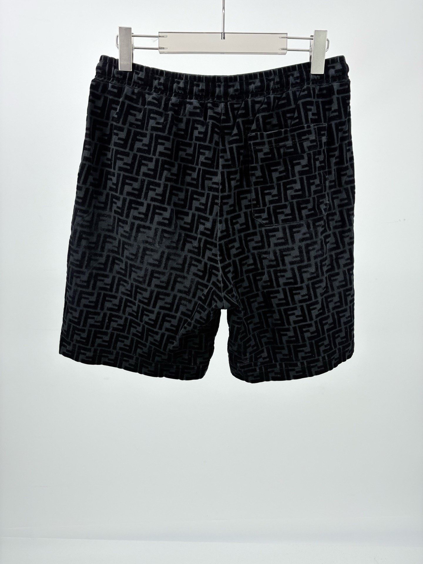 Fendi Fendi Flocked FF Logo Shorts Size US 34 / EU 50 - 2 Thumbnail