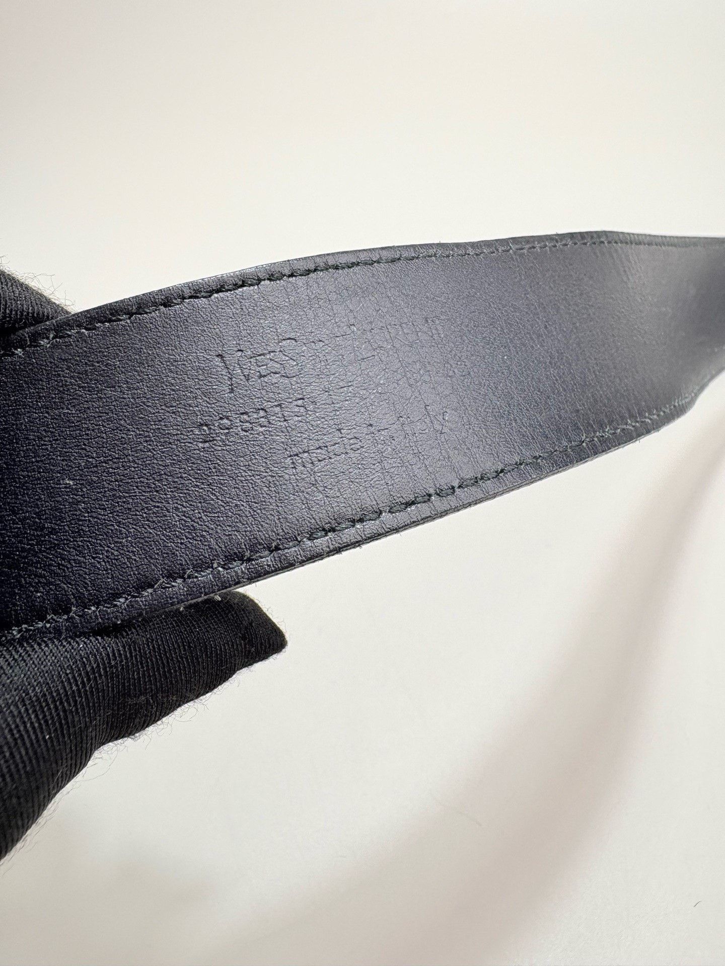 Saint Laurent Paris Saint Laurent SLP Metal Logo Belt Size ONE SIZE - 4 Thumbnail