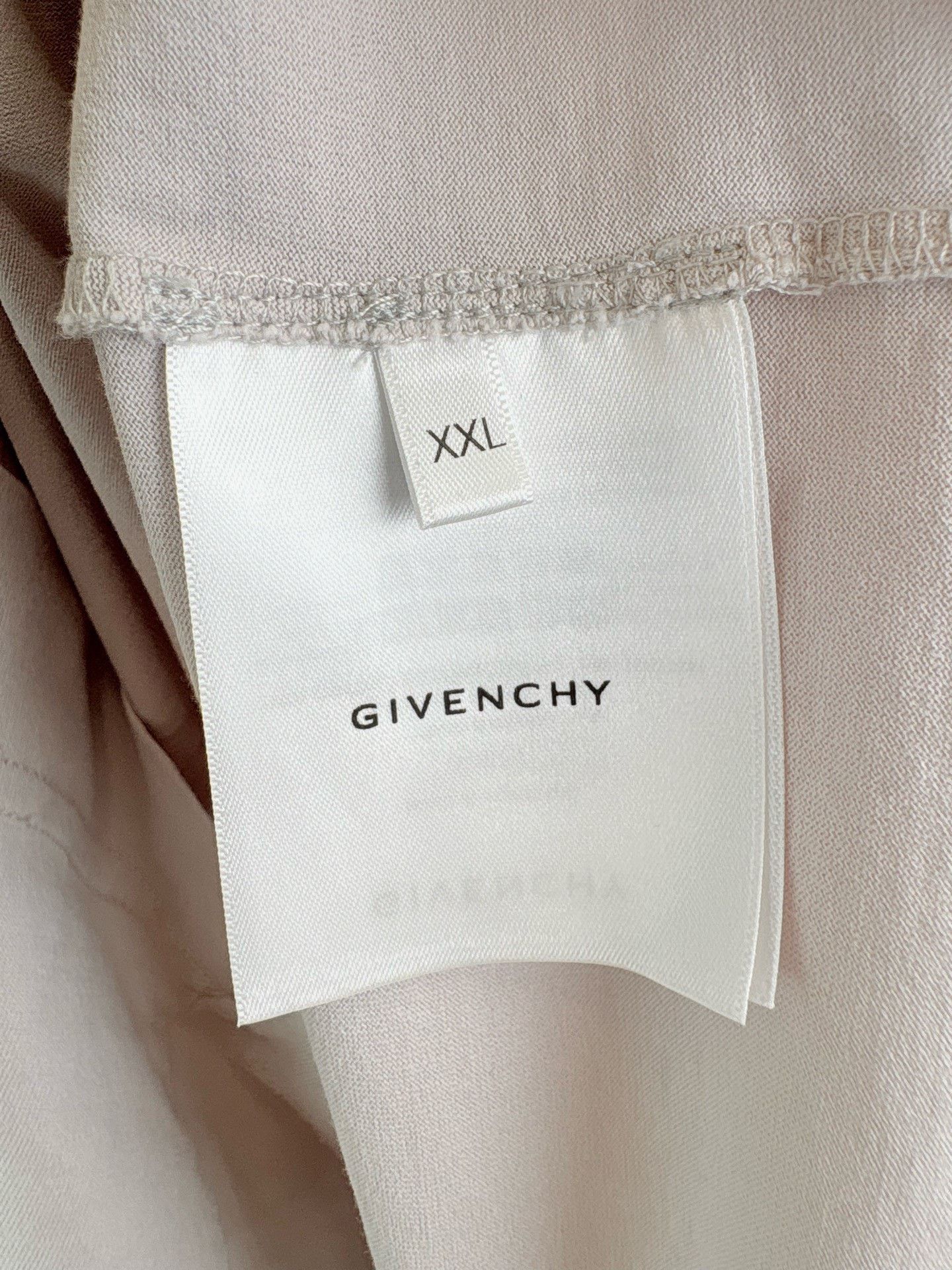 Givenchy Givenchy Logo Neck Long-Sleeve T-Shirt Size US XXL / EU 58 / 5 - 5 Thumbnail