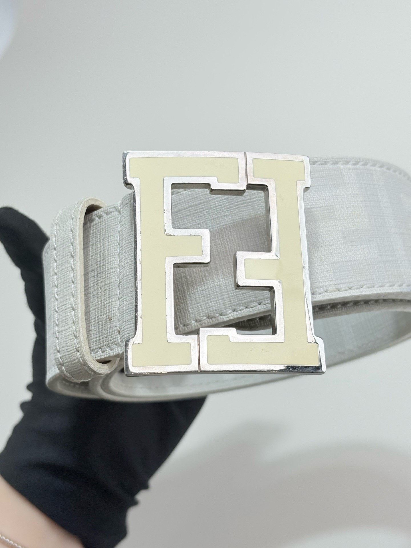 Fendi Fendi Double F Metal Logo Belt Size ONE SIZE - 4 Thumbnail