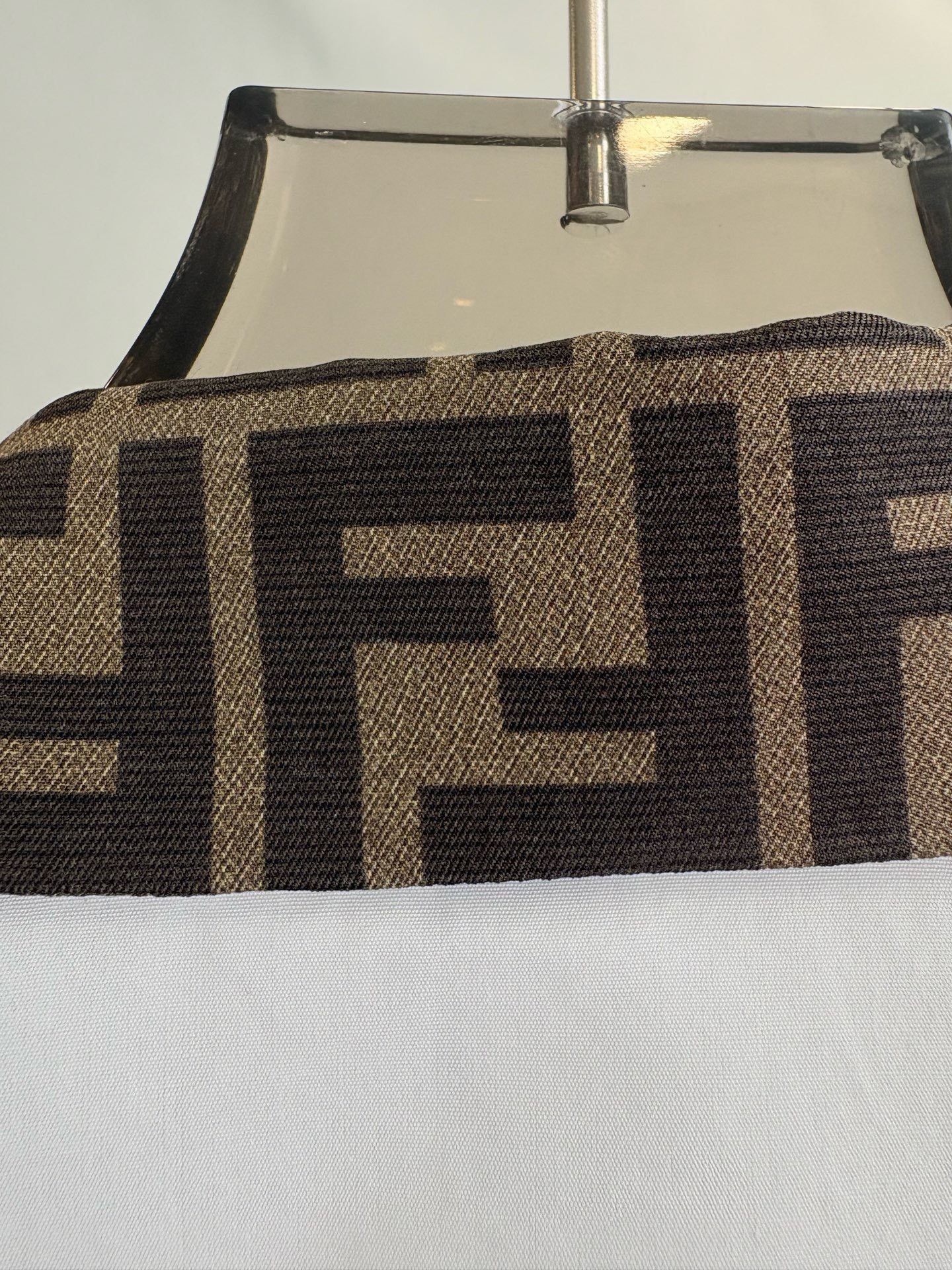 Fendi Fendi White Long-Sleeve FF Logo Shirt Size US XXS / EU 40 - 3 Thumbnail