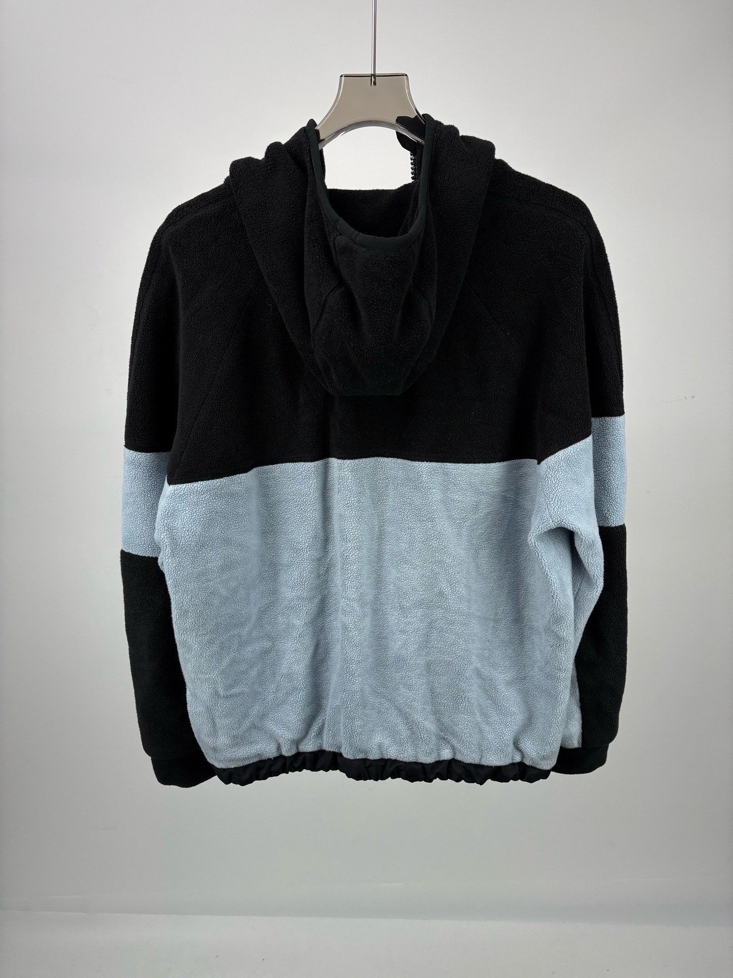 Fendi FENDI Color-Blocked Fleece Hooded Jacket Size US L / EU 52-54 / 3 - 2 Thumbnail