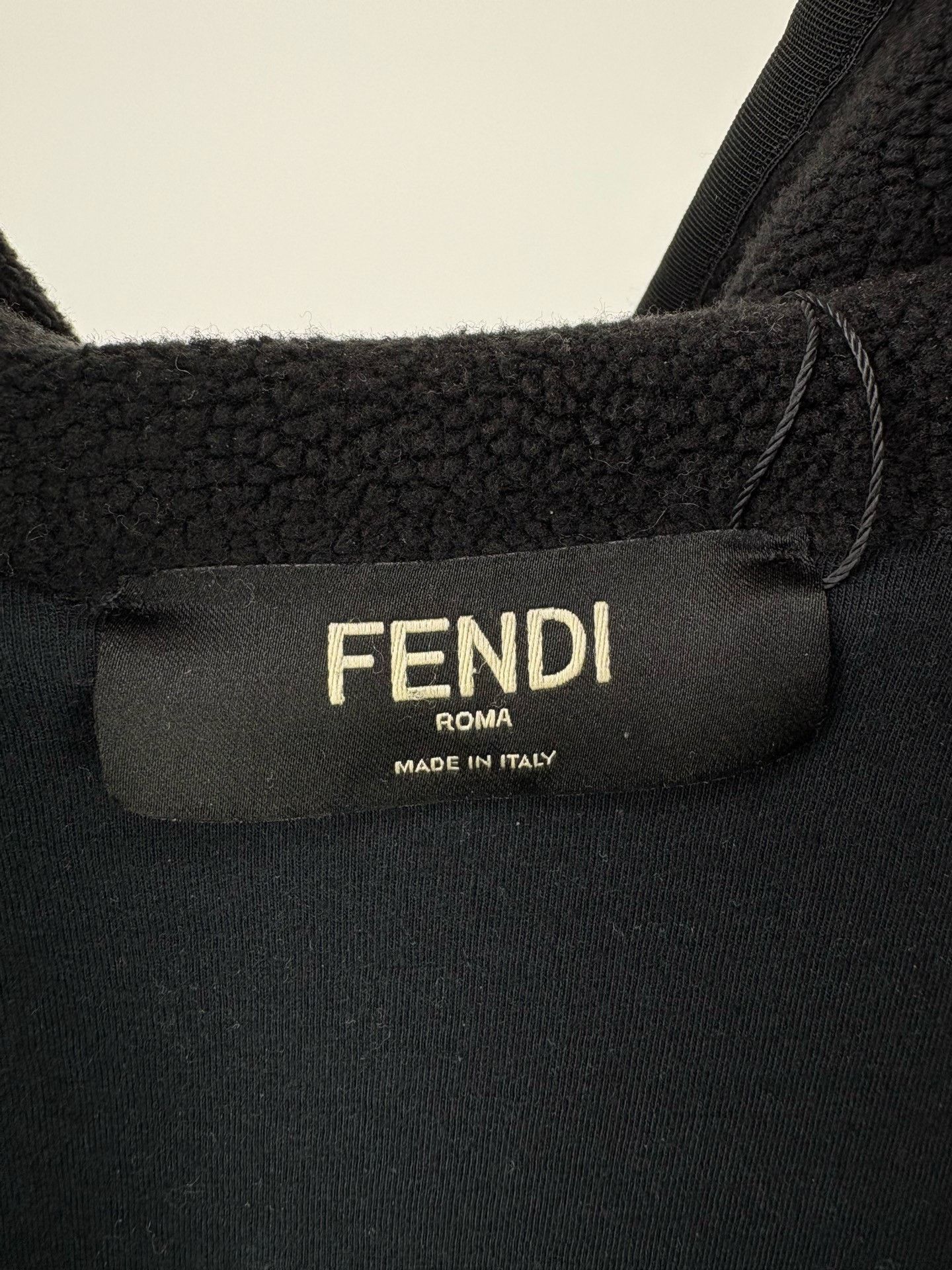 Fendi FENDI Color-Blocked Fleece Hooded Jacket Size US L / EU 52-54 / 3 - 4 Thumbnail