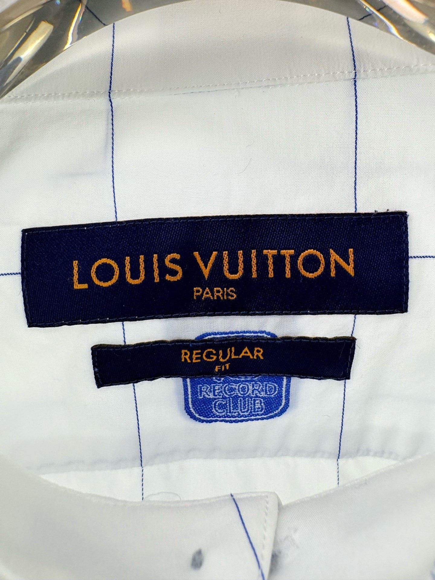 Louis Vuitton Louis Vuitton LV Embroidered Logo Shirt Size S / US 4 / IT 40 - 4 Thumbnail