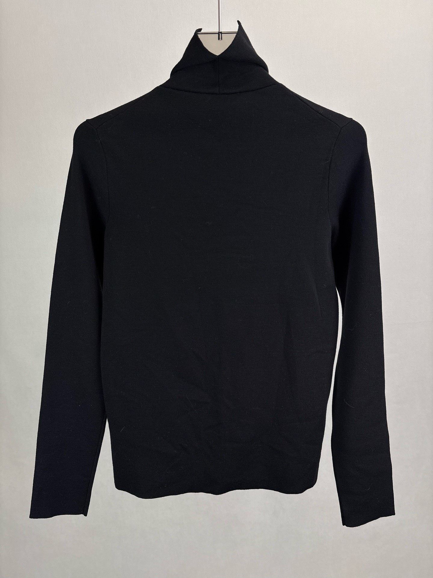 Fendi FENDI Black Wool Turtleneck Knit Sweater Size US XS / EU 42 / 0 - 2 Thumbnail