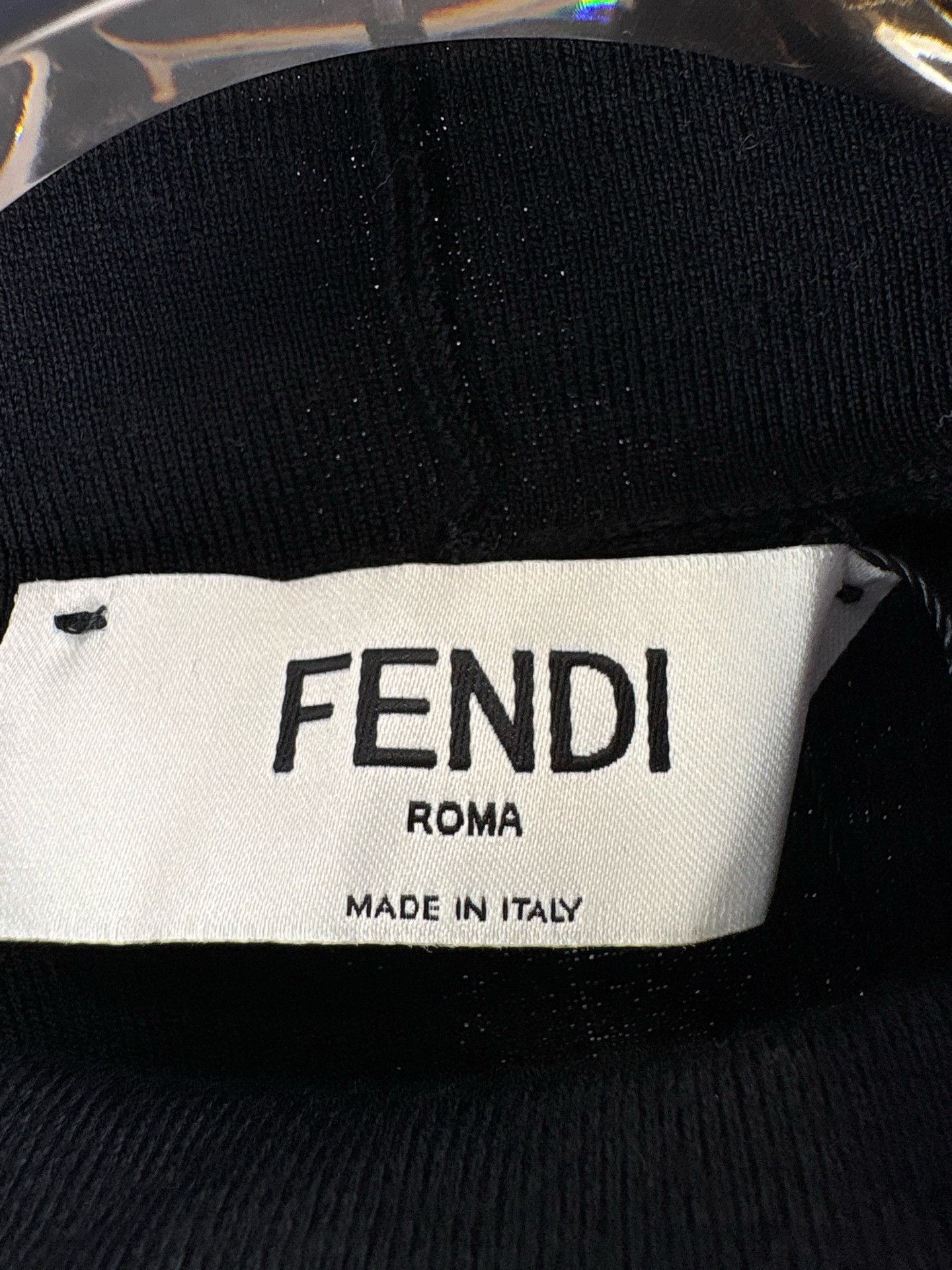 Fendi FENDI Black Wool Turtleneck Knit Sweater Size US XS / EU 42 / 0 - 4 Thumbnail