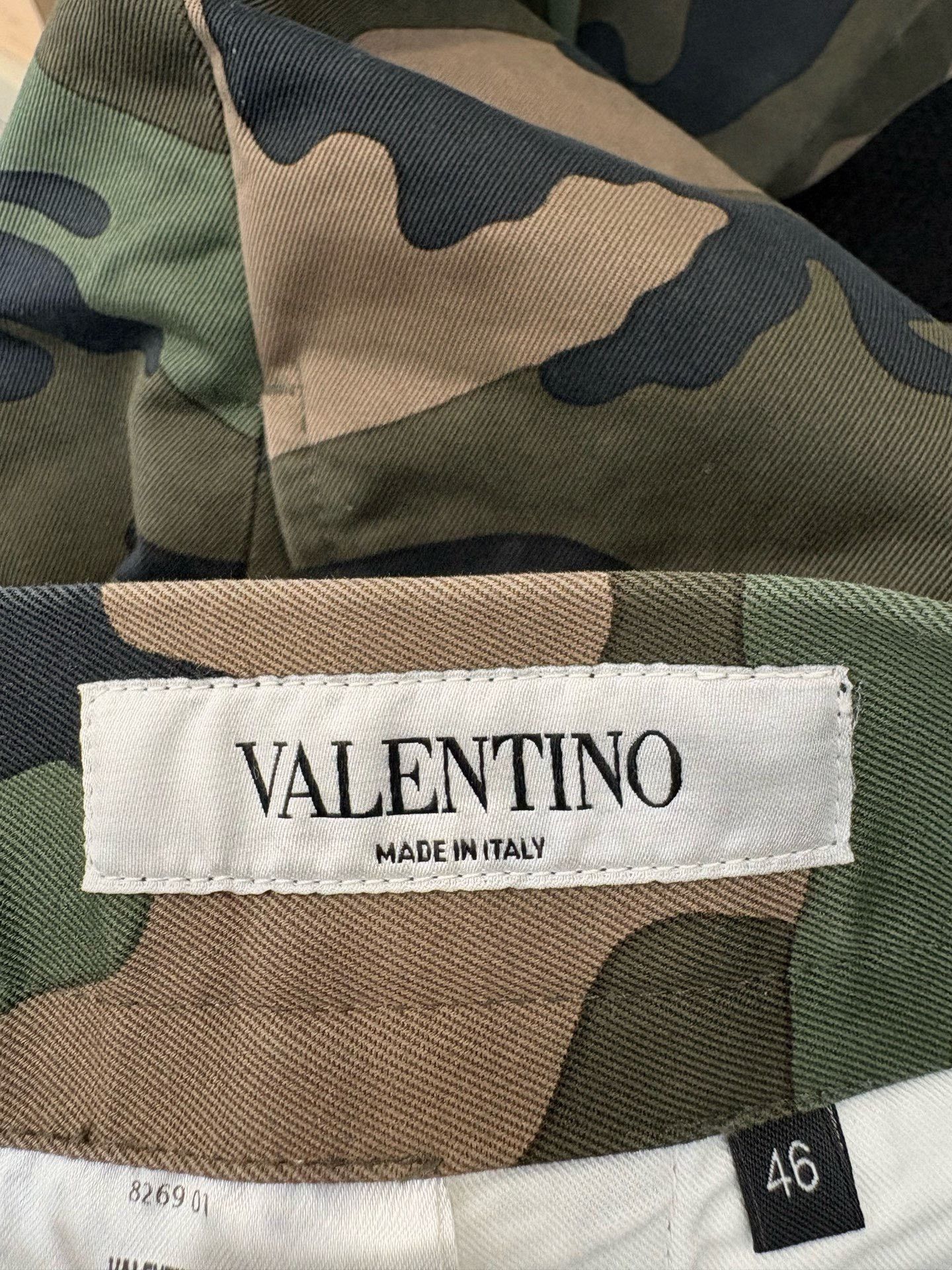 Valentino Valentino Camouflage Cargo Shorts Size US 30 / EU 46 - 4 Thumbnail