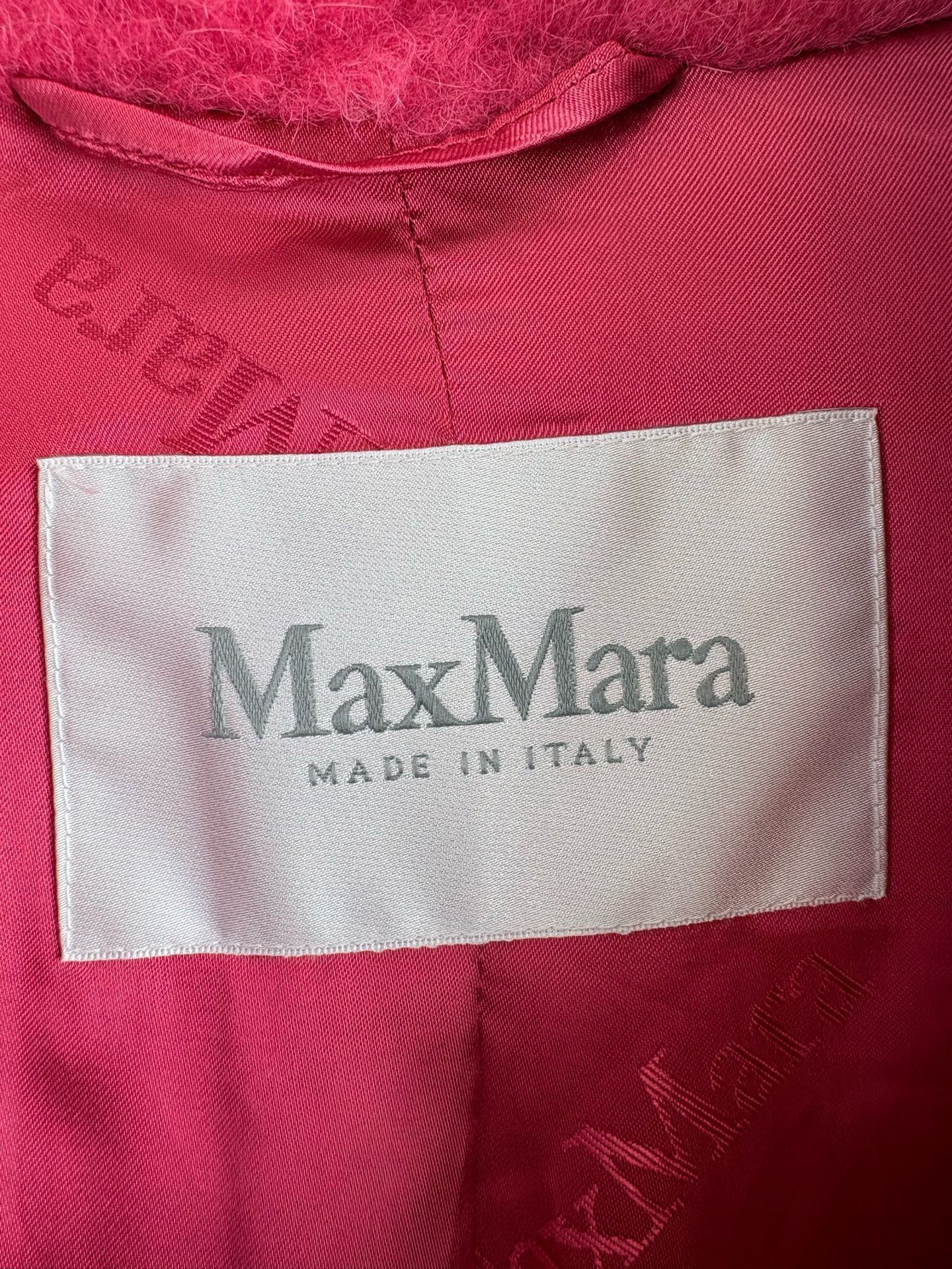 Max Mara MAXMARA Pink Teddy Bear Coat Size S / US 4 / IT 40 - 3 Thumbnail