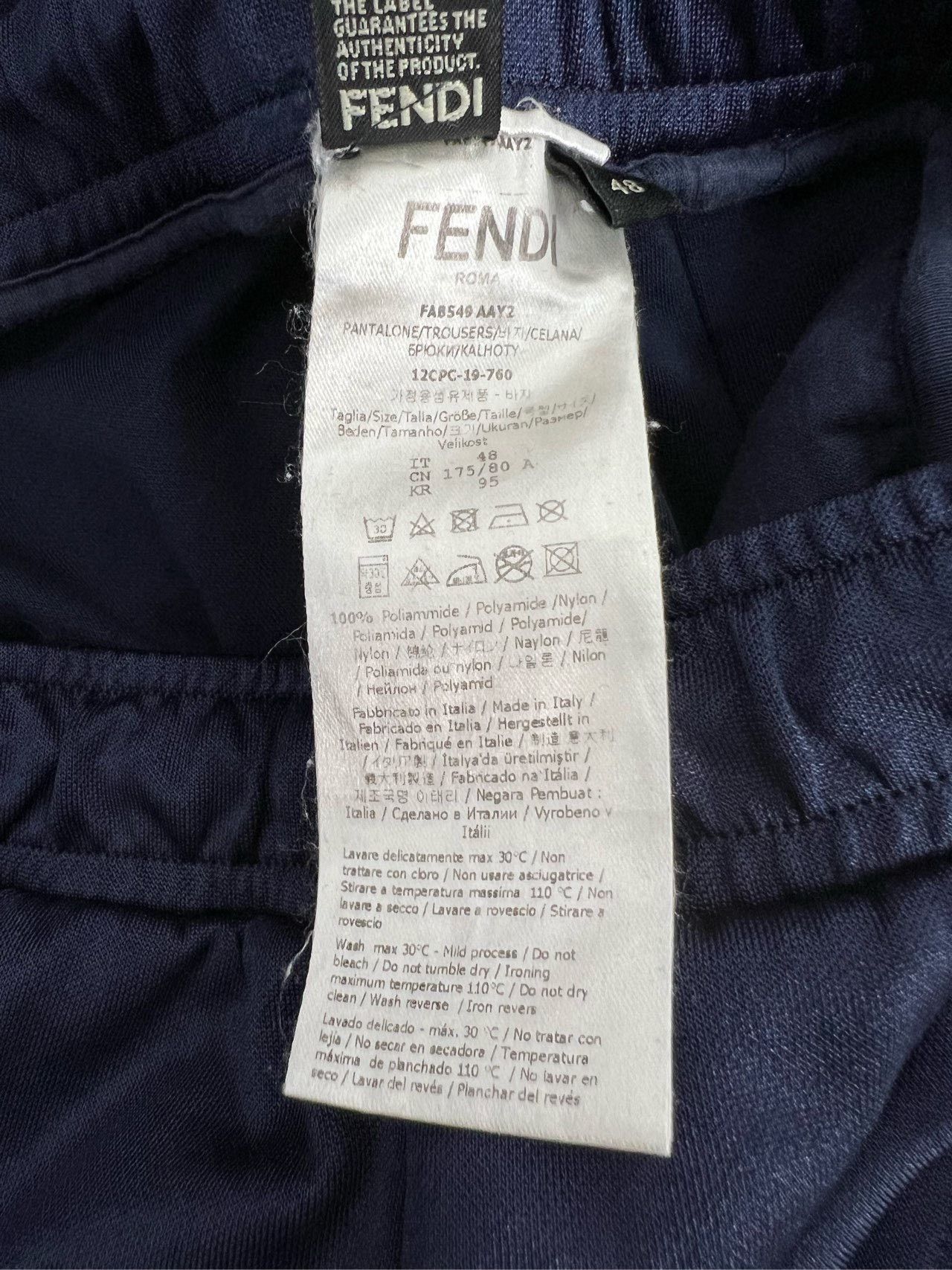 Fendi FENDI Side Logo Trousers Size US 32 / EU 48 - 5 Thumbnail