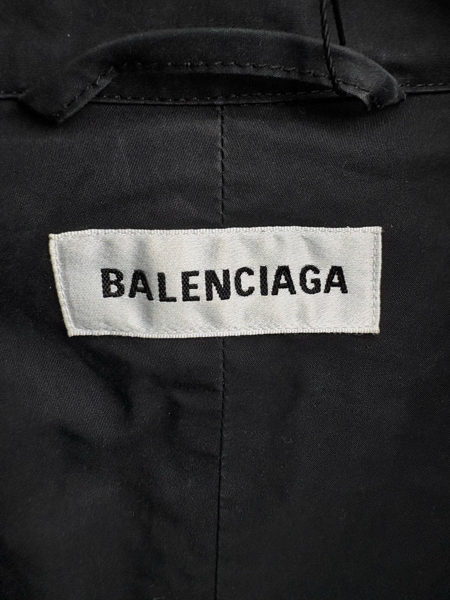 Balenciaga Balenciaga Letter Logo Windbreaker Jacket Size XXS / US 00 / IT 34 - 4 Thumbnail