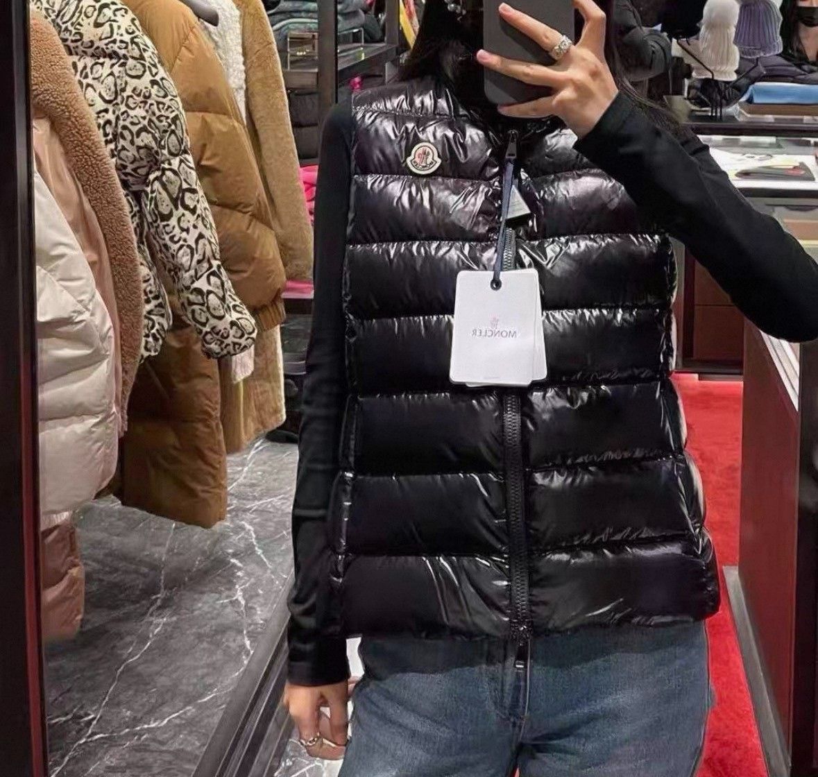 Moncler Moncler Ghany Shiny Down Vest Size US S / EU 44-46 / 1 - 7 Thumbnail