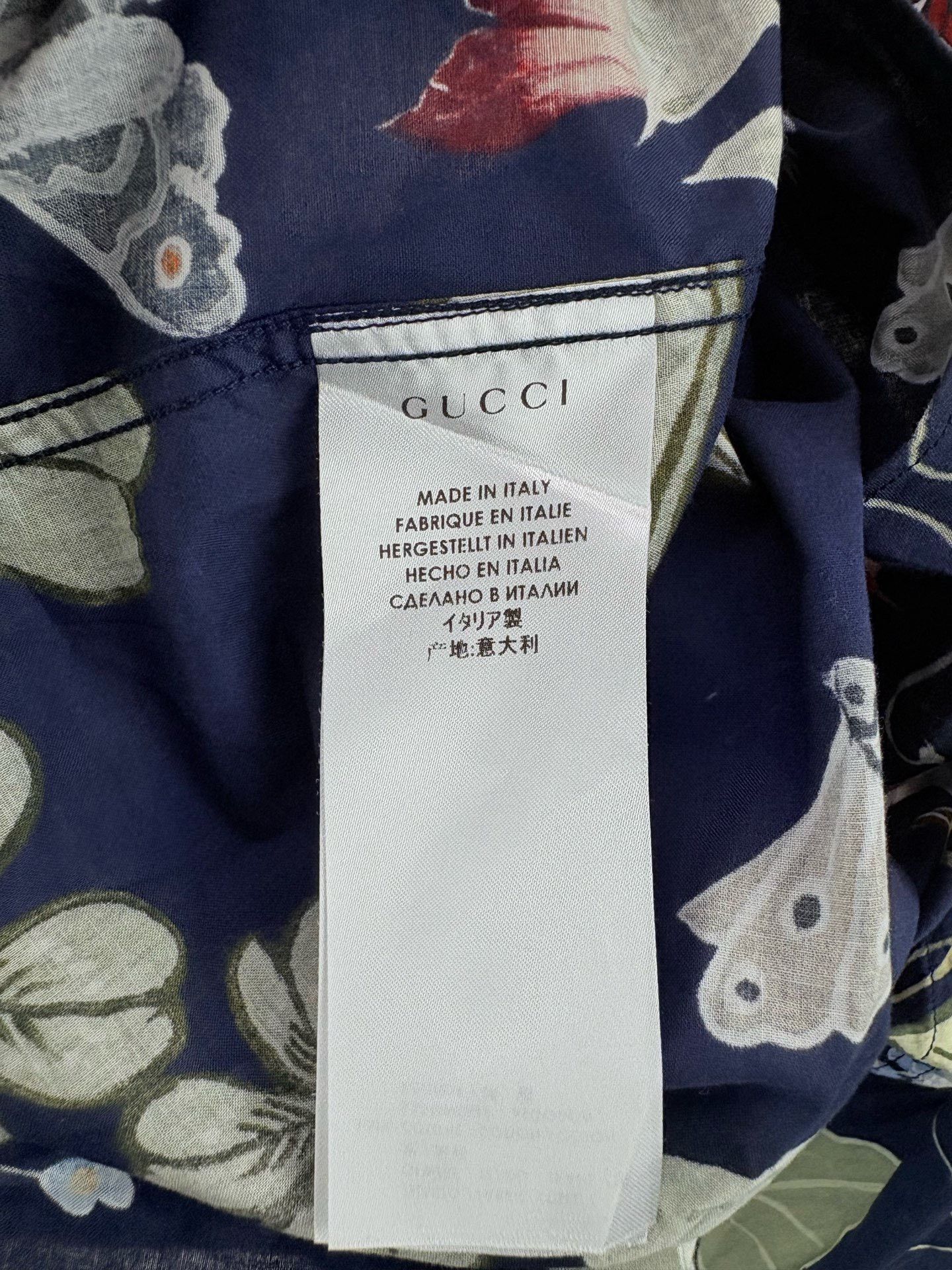 Gucci Gucci Floral Butterfly Long Sleeve Shirt Size US XS / EU 42 / 0 - 4 Thumbnail