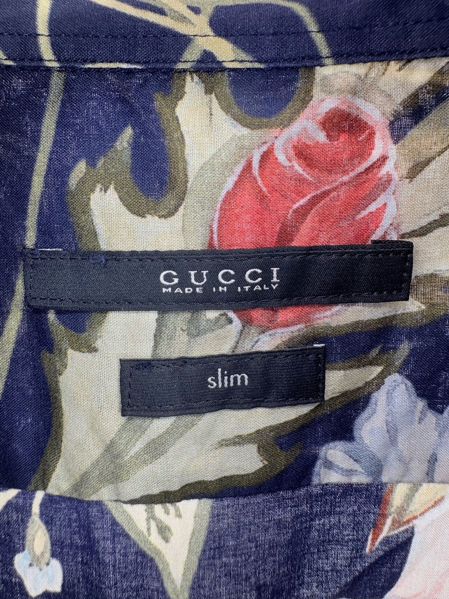 Gucci Gucci Floral Butterfly Long Sleeve Shirt Size US XS / EU 42 / 0 - 3 Thumbnail