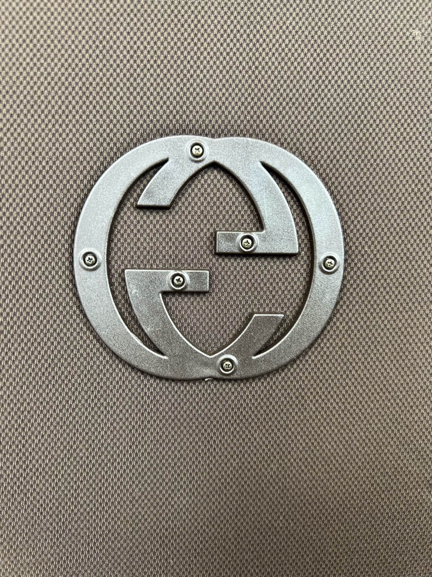 Gucci Gucci Brown Monogram Logo Luggage Size ONE SIZE - 6 Thumbnail
