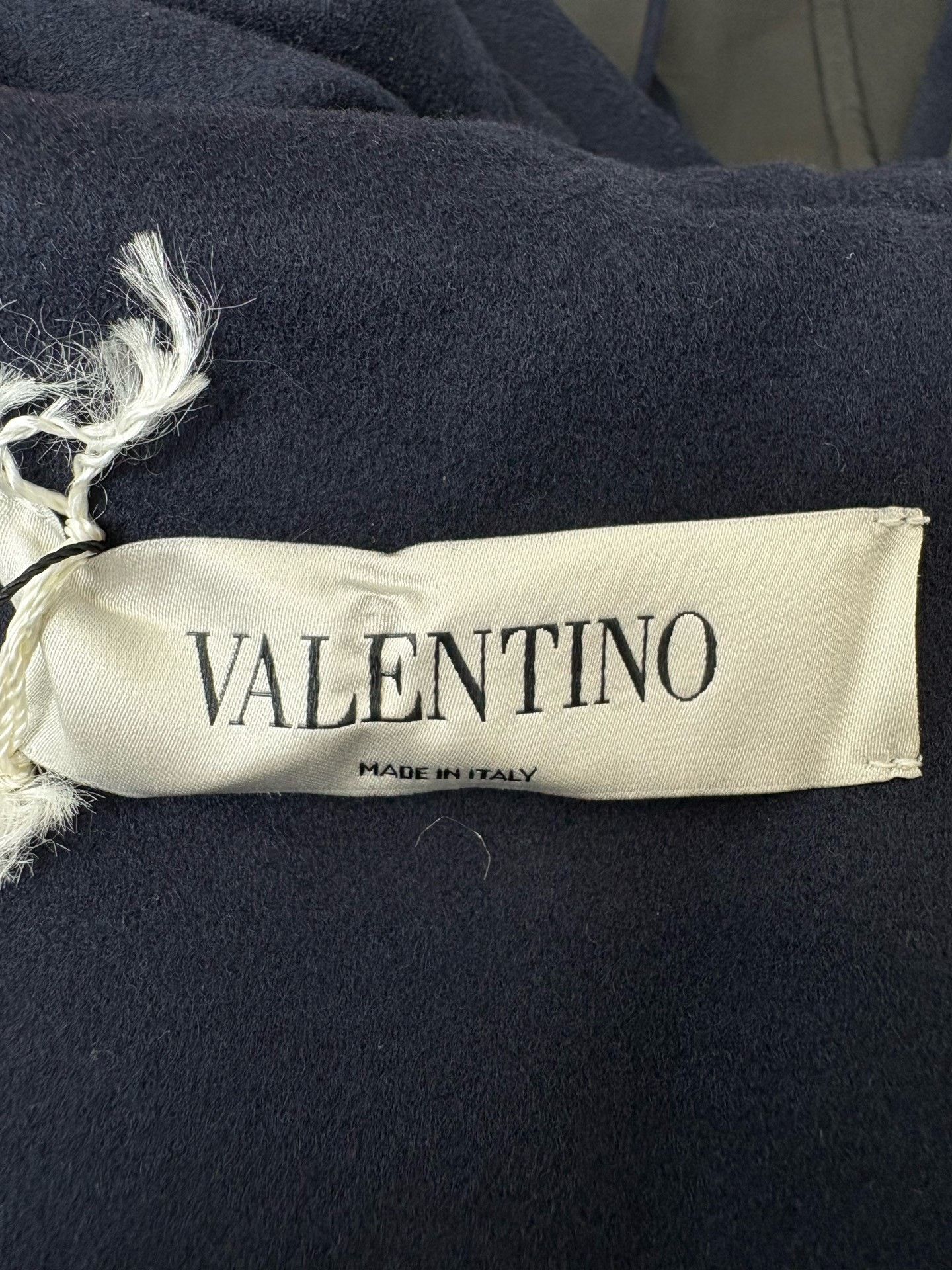 Valentino Valentino Cashmere Leather Panel Coat Size US M / EU 48-50 / 2 - 3 Thumbnail