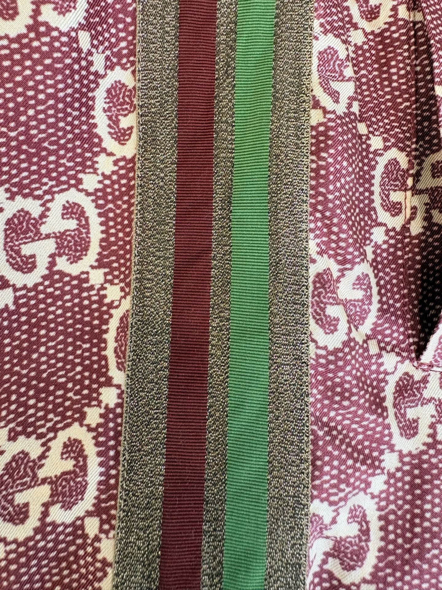 Gucci Gucci Monogram Logo Silk Pants Size 22" - 4 Thumbnail
