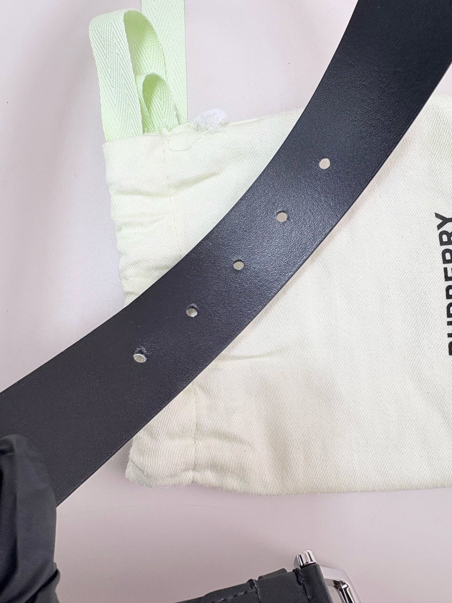Burberry Burberry New Check Belt Size ONE SIZE - 5 Thumbnail
