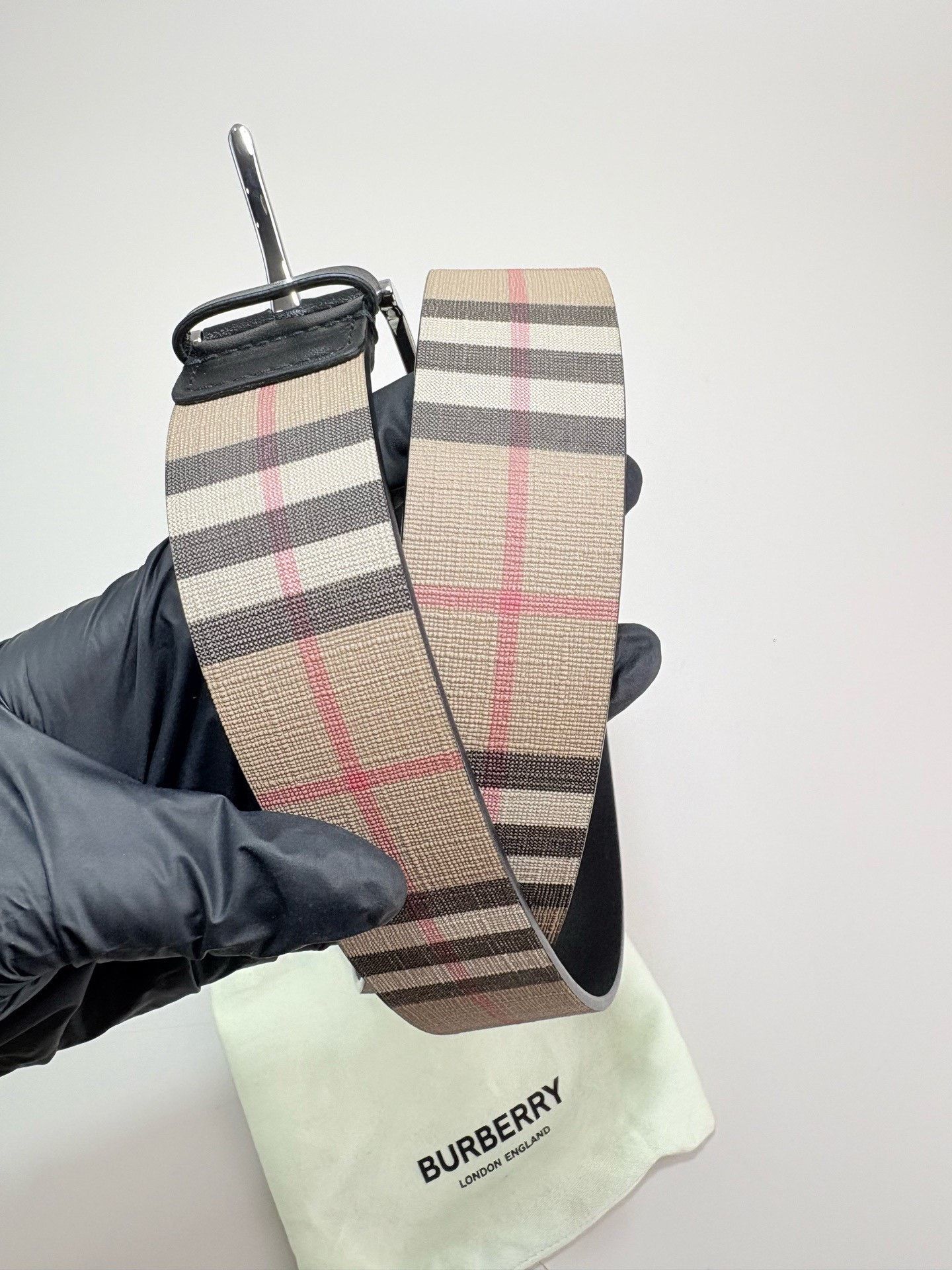 Burberry Burberry New Check Belt Size ONE SIZE - 4 Thumbnail