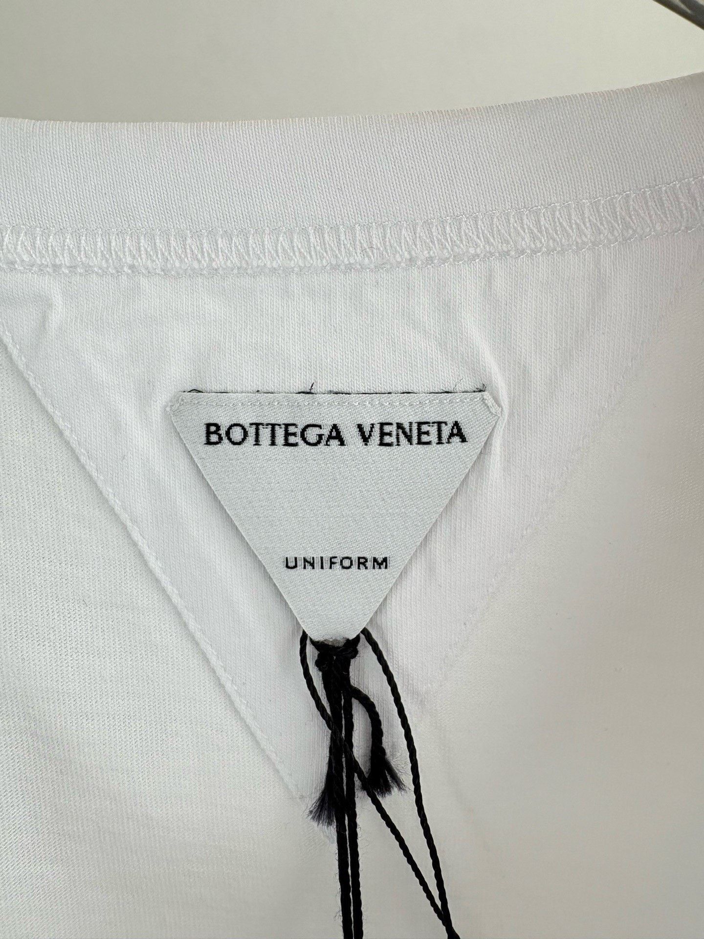 Bottega Veneta BOTTEGA VENETA White Short-Sleeve Top Size XL / US 12-14 / IT 48-50 - 3 Thumbnail