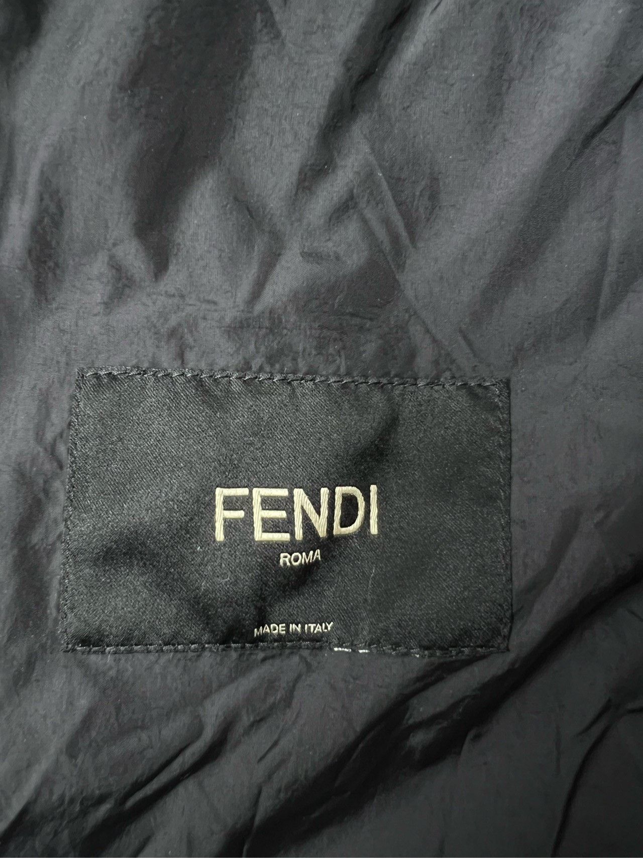 Fendi FENDI Monogram Logo Down Vest Size US M / EU 48-50 / 2 - 4 Thumbnail