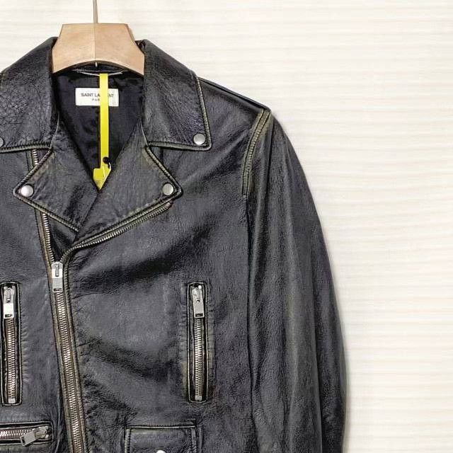 Yves Saint Laurent Yves Saint Laurent Leather Jacket Size 48 Size US M / EU 48-50 / 2 - 3 Thumbnail