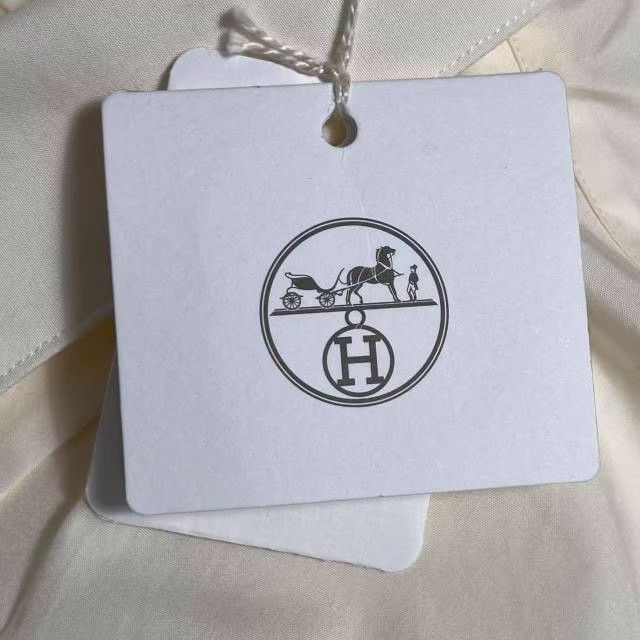 Hermes Hermès Beige Shirt Size US XXS / EU 40 - 5 Thumbnail