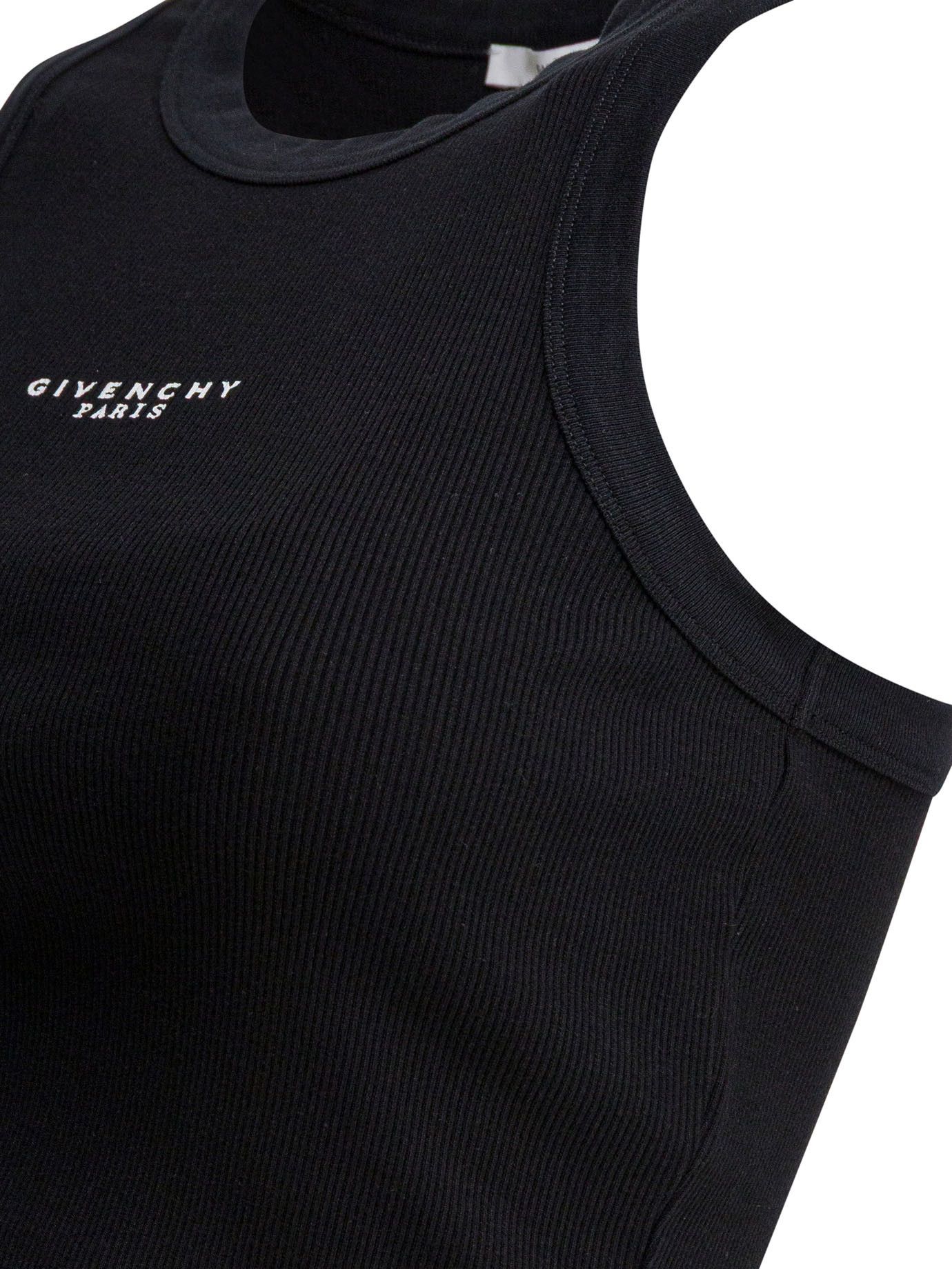 Givenchy Cropped Tank Top With Logo tag size M Women - USA Duties Paid