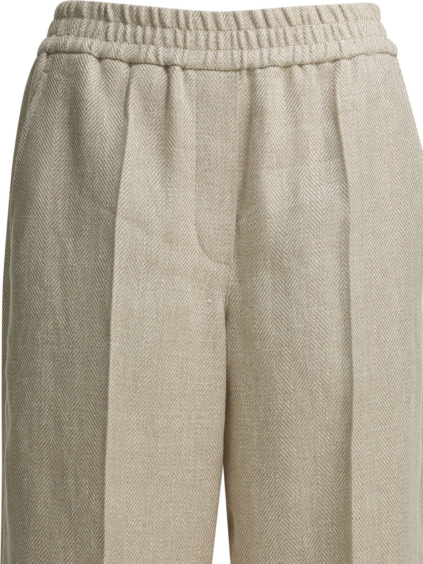 Brunello Cucinelli Brunello Cucinelli Loose Track Pants tag size 40 Women - USA Duties Paid Size 27" / US 4 / IT 40 - 3 Thumbnail