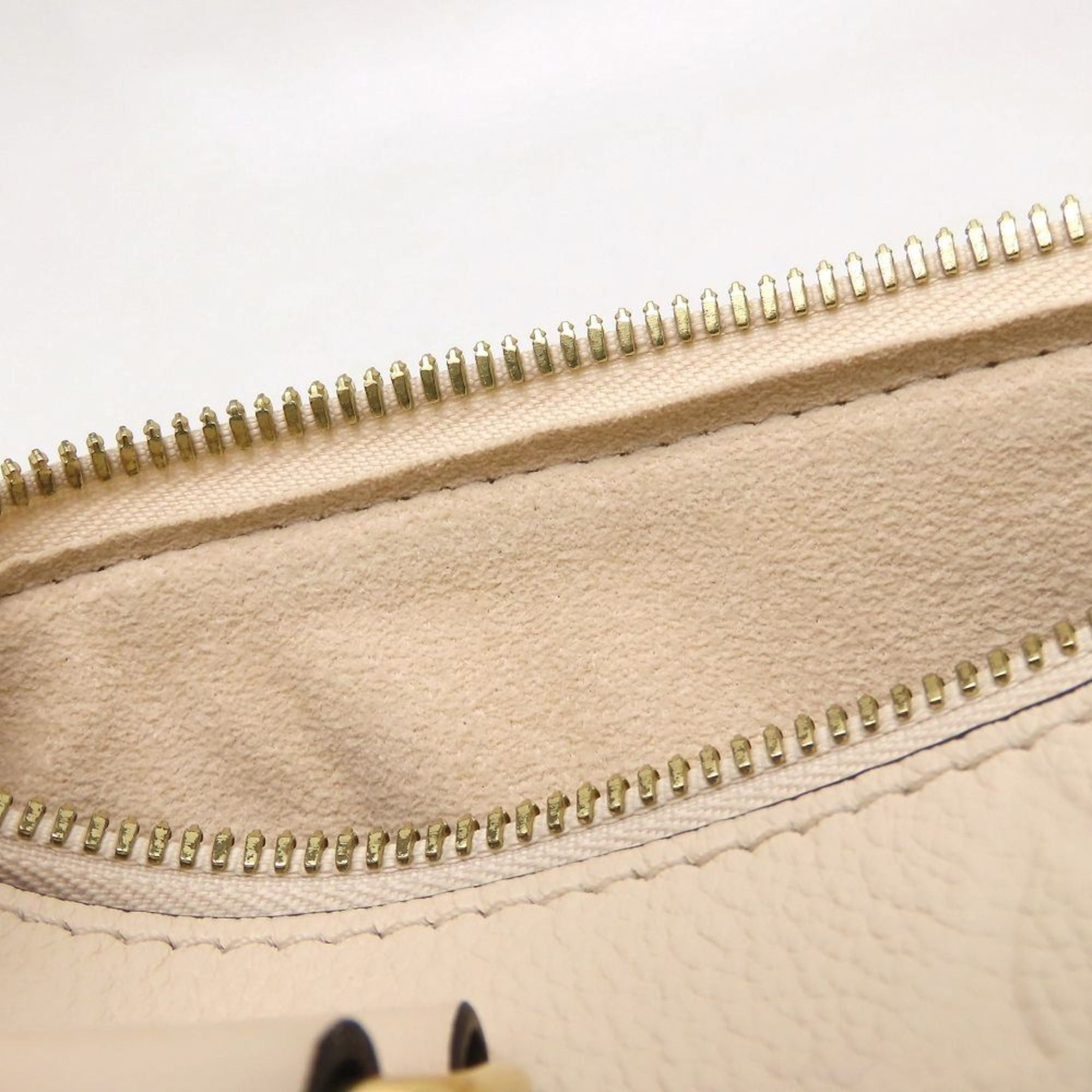 Louis Vuitton Louis Vuitton Monogram Empreinte Speedy Bandoulière 20 2-Way Handbag M58954 Cream Women's 353172 Size ONE SIZE - 8 Thumbnail