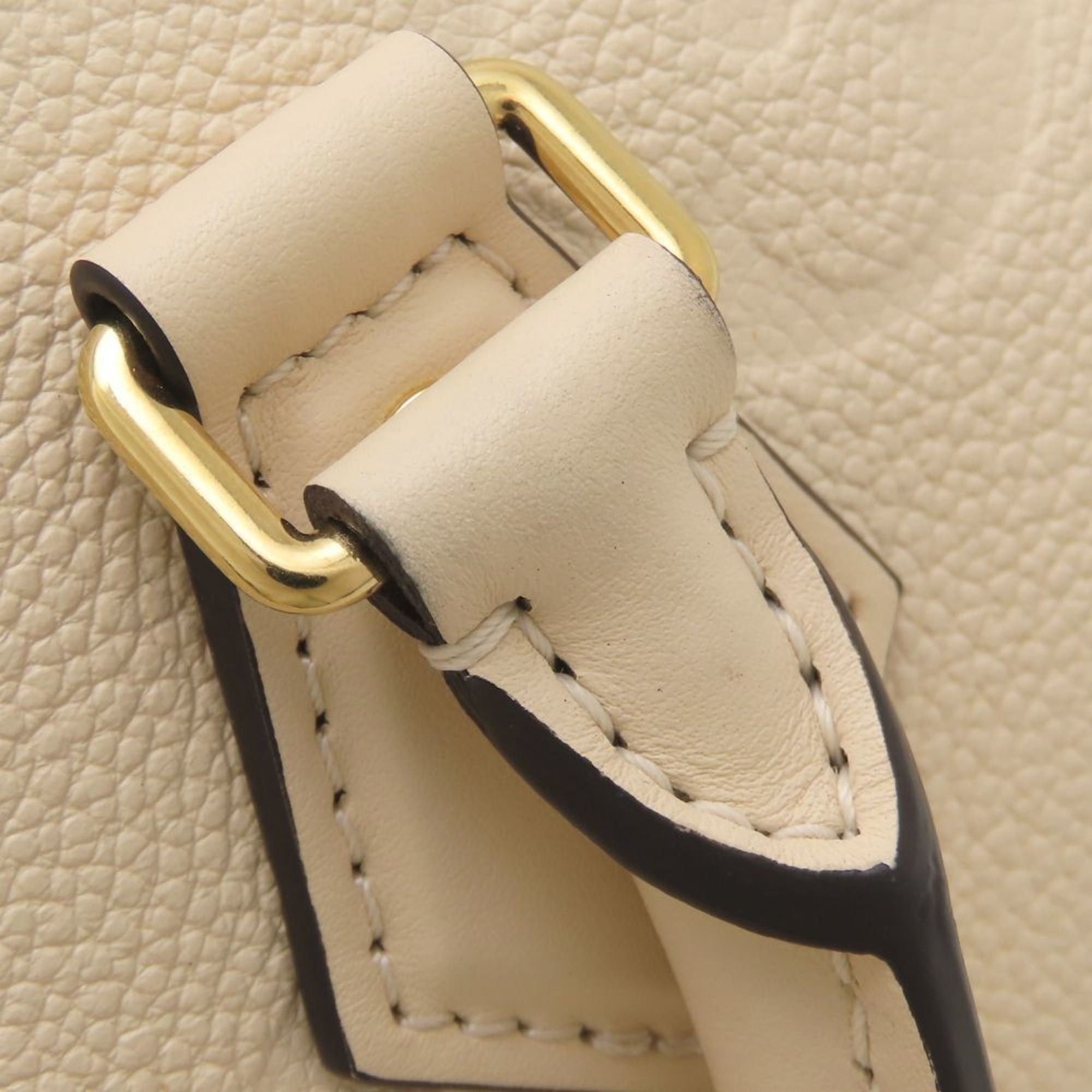 Louis Vuitton Louis Vuitton Monogram Empreinte Speedy Bandoulière 20 2-Way Handbag M58954 Cream Women's 353172 Size ONE SIZE - 12 Thumbnail