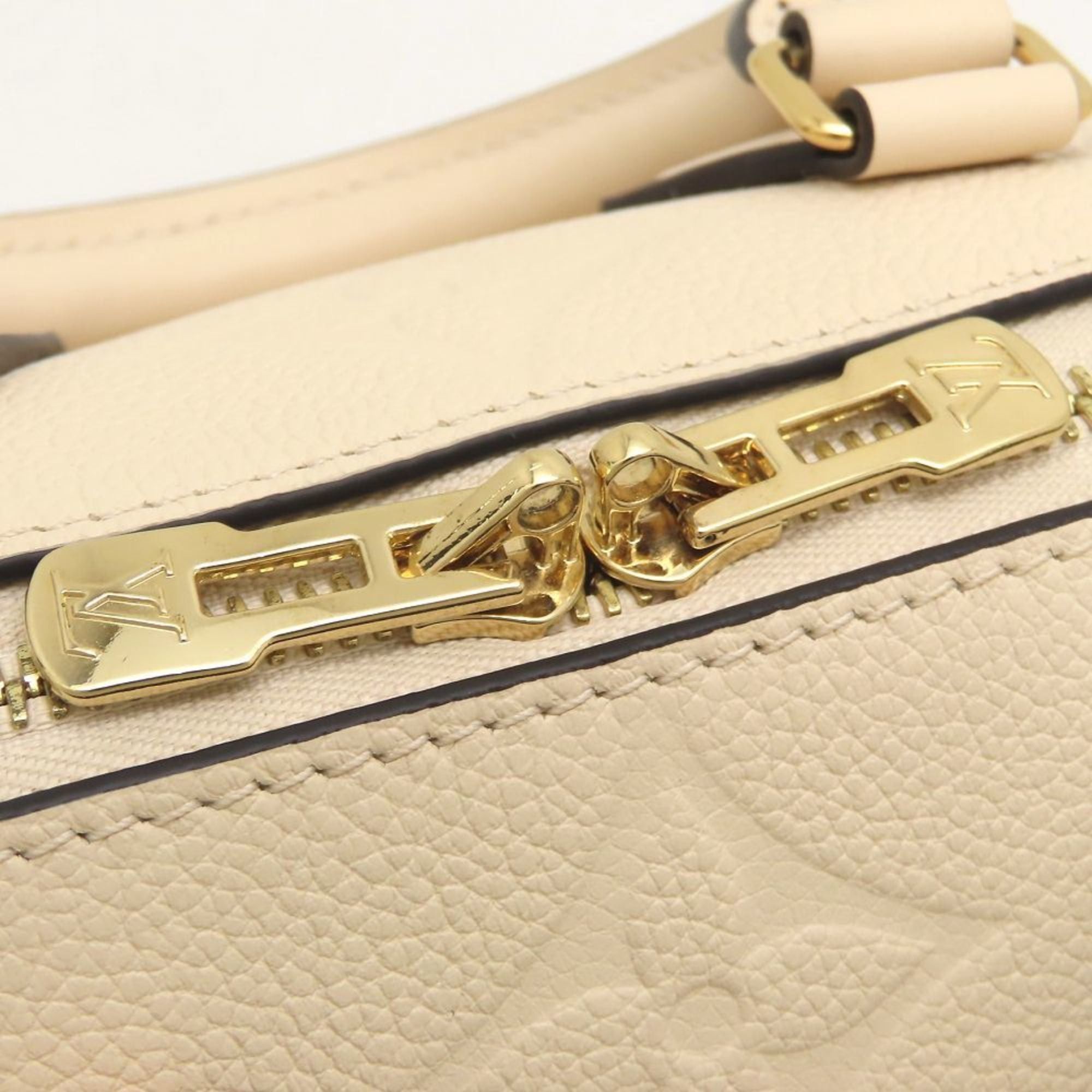 Louis Vuitton Louis Vuitton Monogram Empreinte Speedy Bandoulière 20 2-Way Handbag M58954 Cream Women's 353172 Size ONE SIZE - 9 Thumbnail