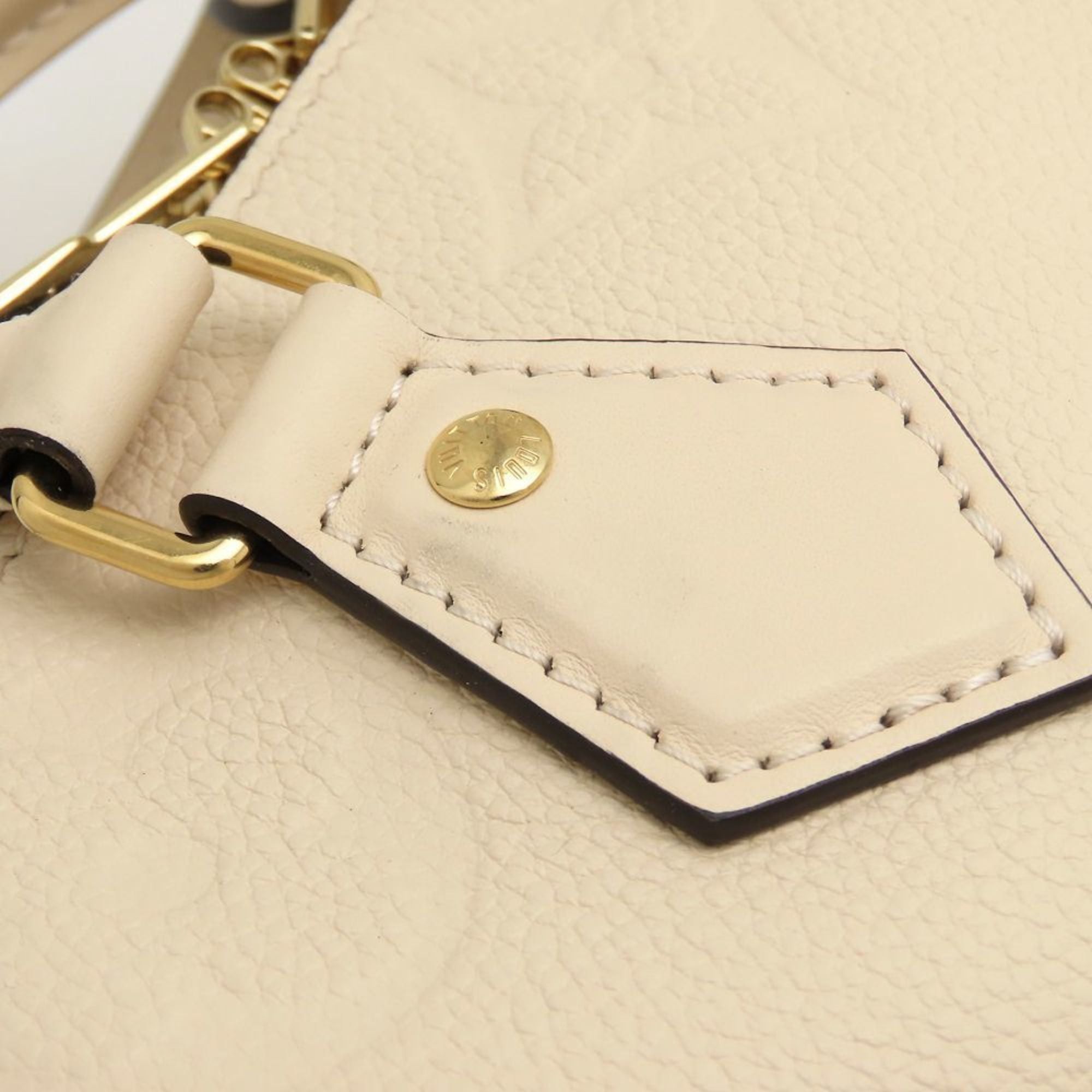Louis Vuitton Louis Vuitton Monogram Empreinte Speedy Bandoulière 20 2-Way Handbag M58954 Cream Women's 353172 Size ONE SIZE - 15 Thumbnail