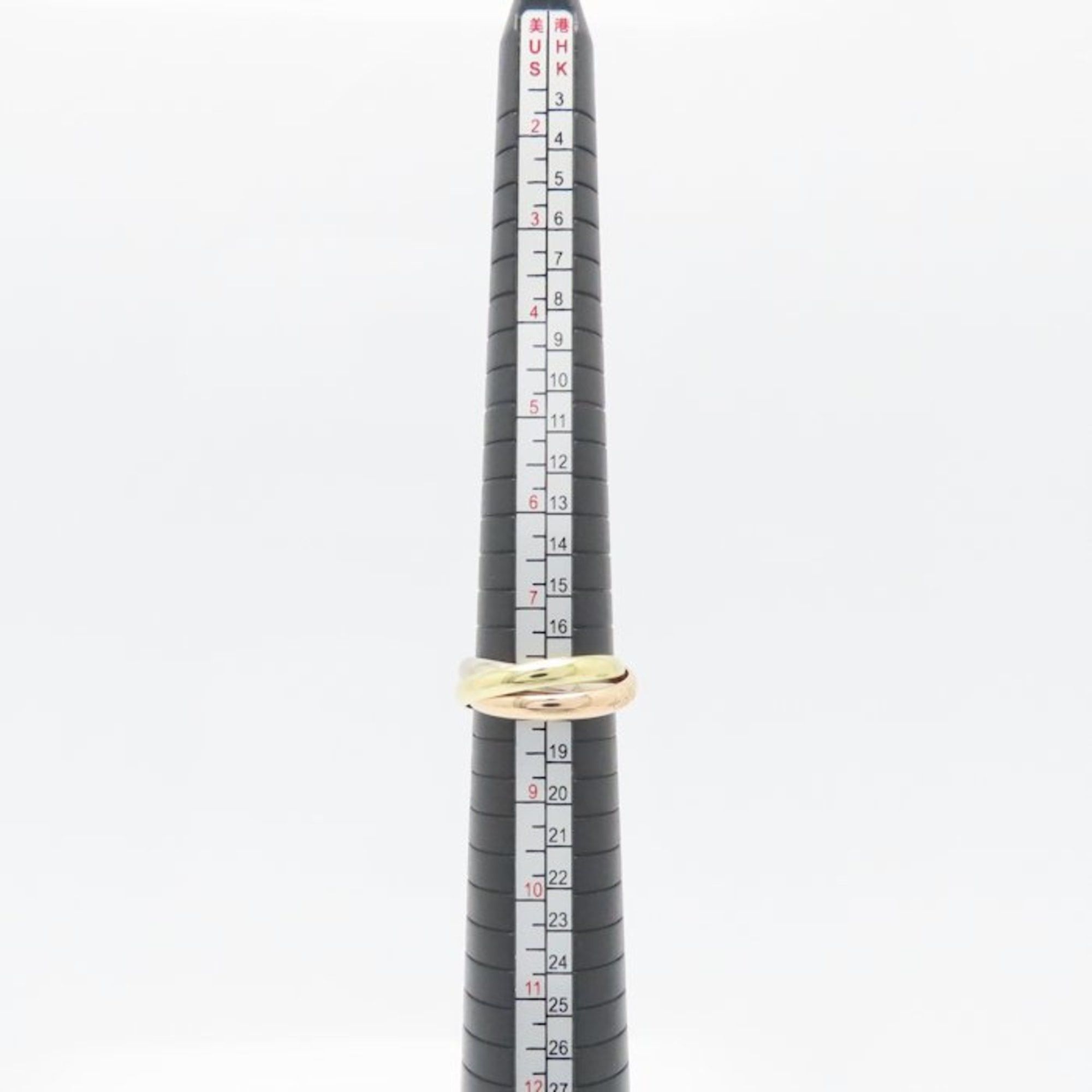 Cartier CARTIER Trinity Ring, Size #57, 18K Three-Color Gold, Women's, B4234200 295228 Size ONE SIZE - 7 Thumbnail