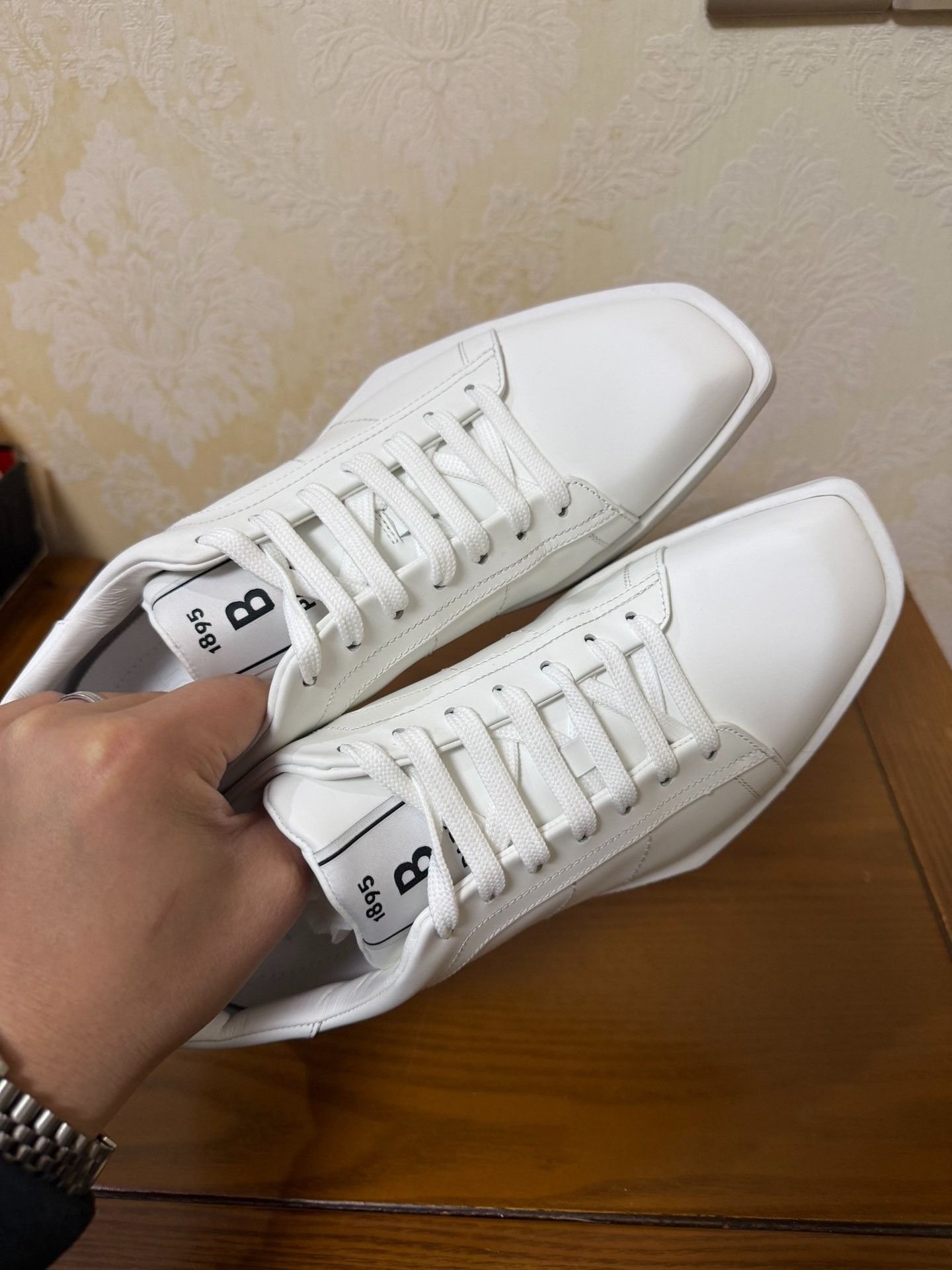Berluti Berluti White Lowtop Sneakers 6.5 Men Size US 6.5 / EU 39-40 - 5 Thumbnail