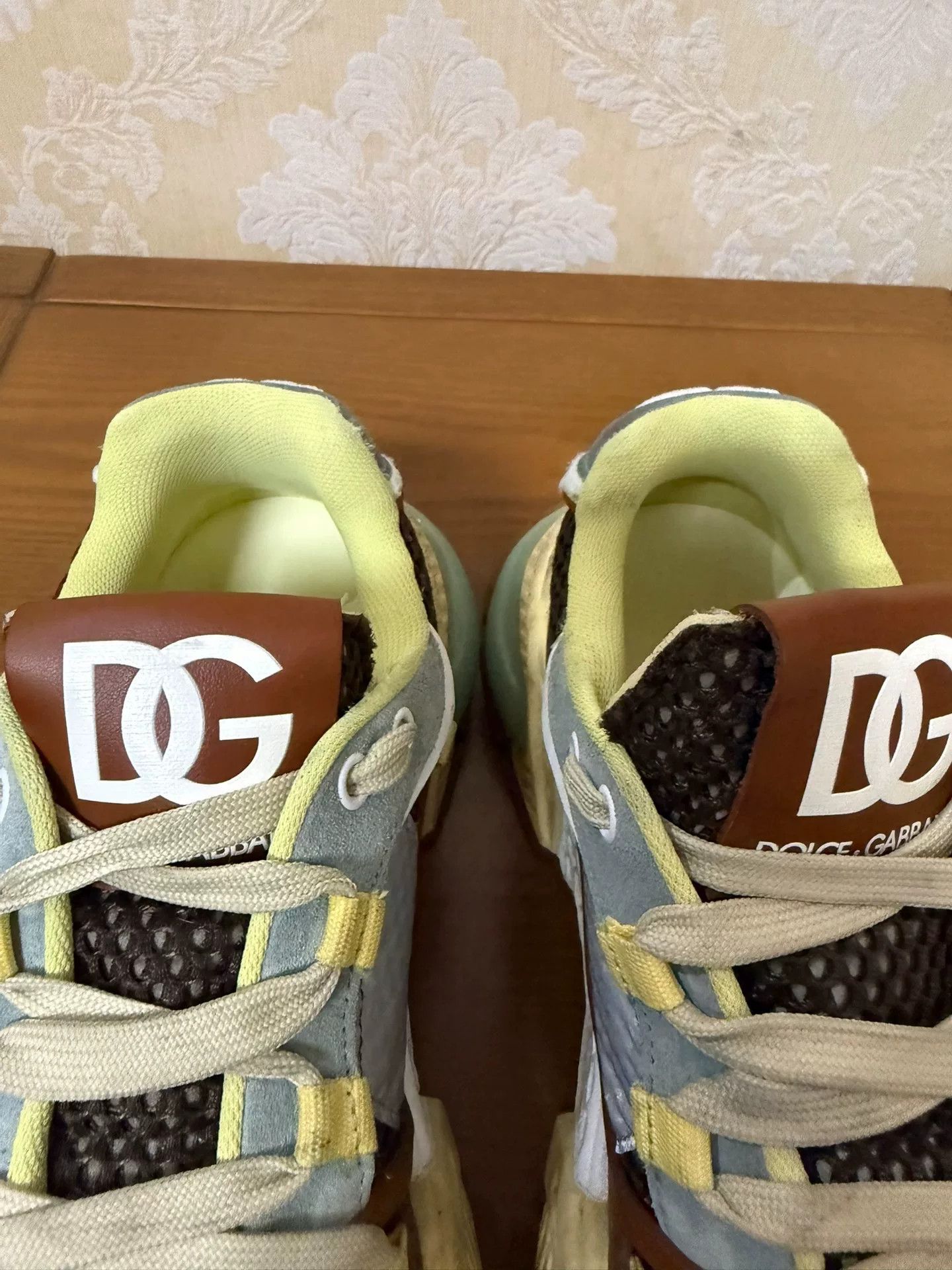 Dolce & Gabbana Dolce & Gabbana Orange Lowtop Sneakers 40 Men Size US 7.5 / EU 40-41 - 6 Thumbnail
