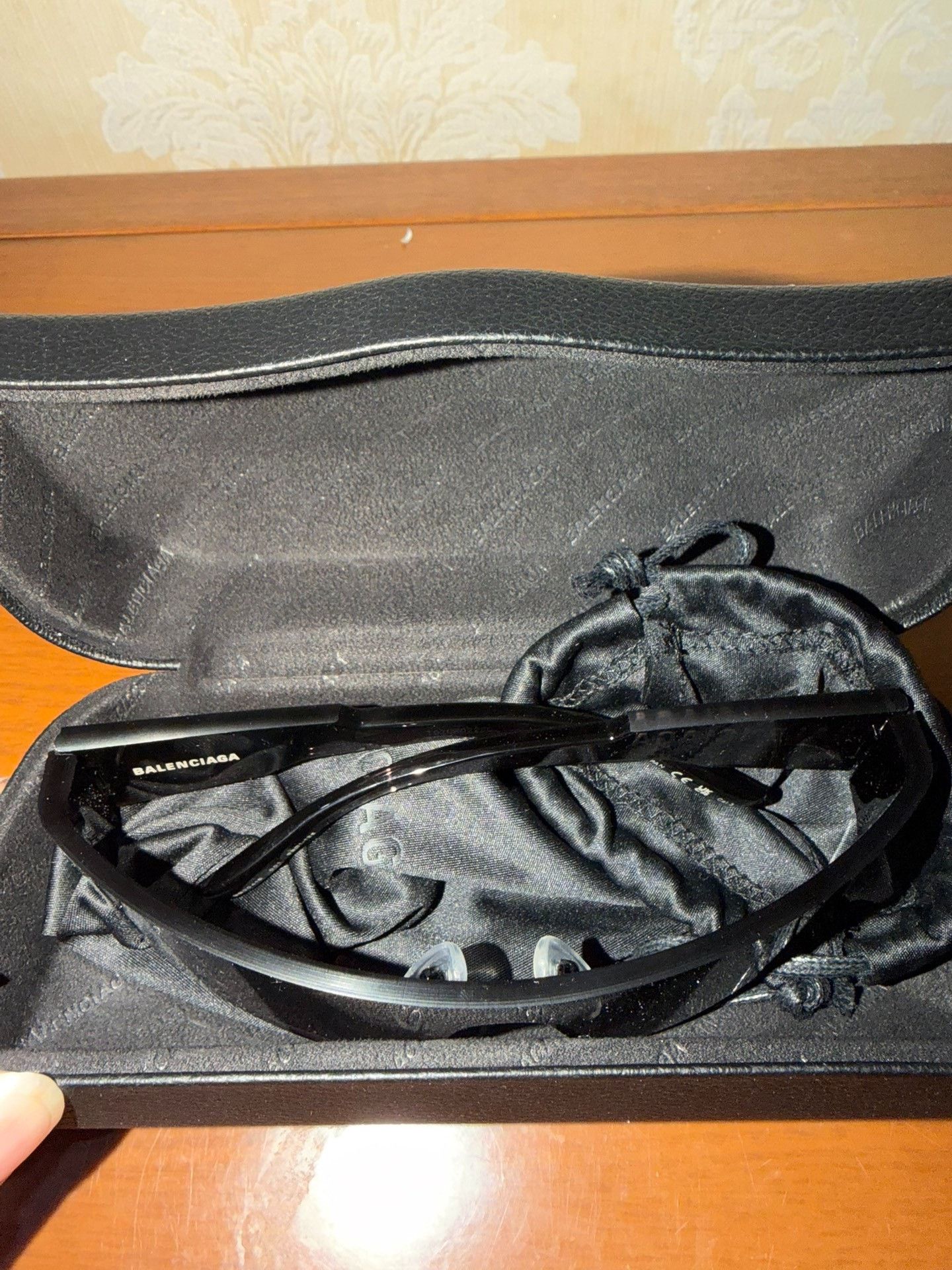 Balenciaga Balenciaga Black Sunglasses one size Men Size ONE SIZE - 2 Thumbnail