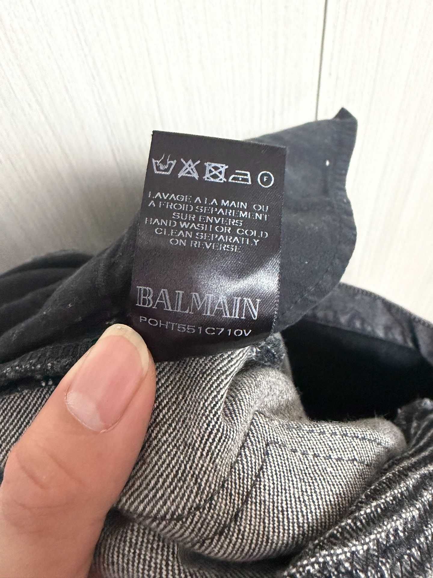 Balmain Balmain Denim Denim Jeans 31 Men Size US 31 - 4 Thumbnail