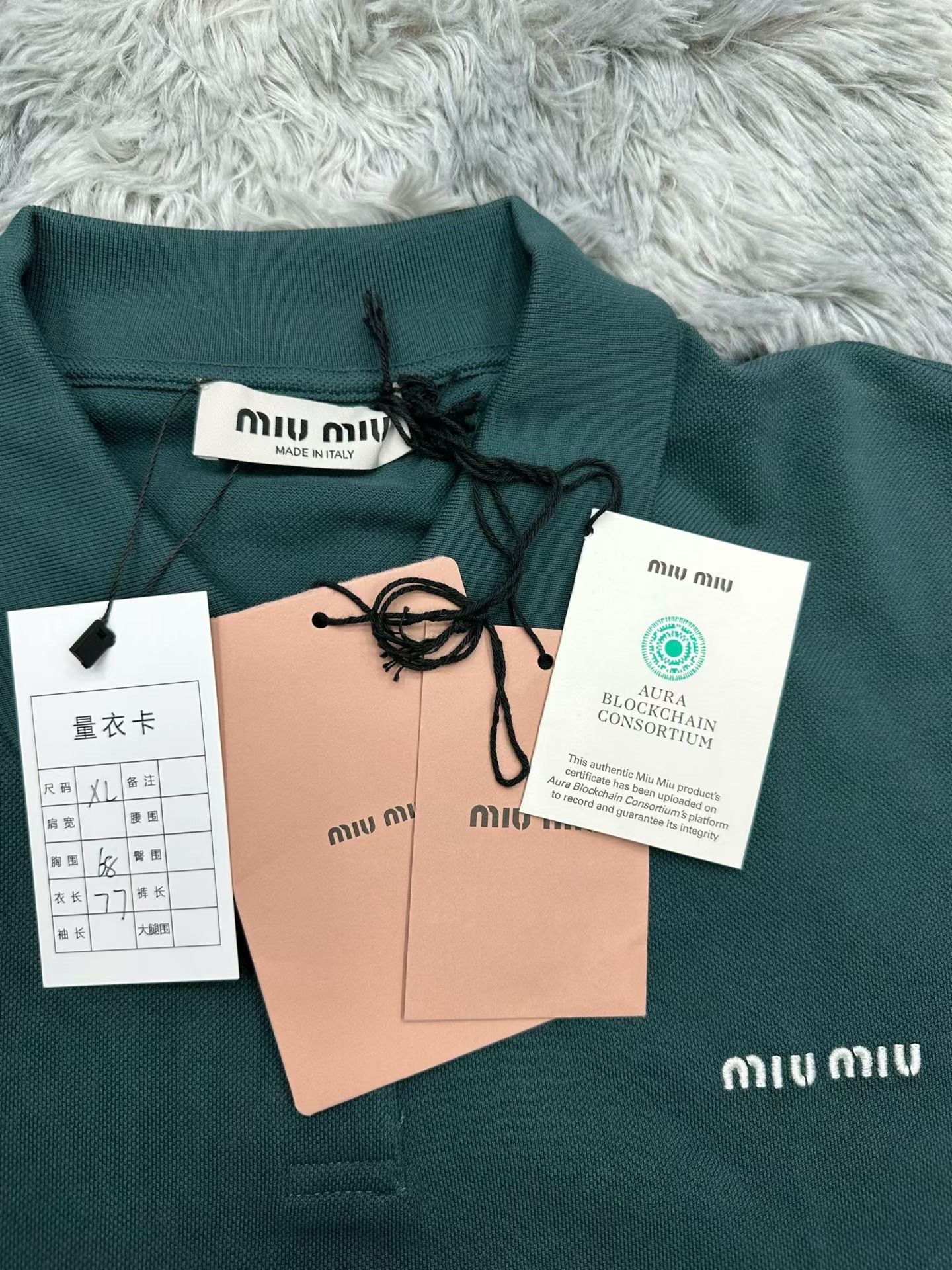 Miu Miu Miu Miu Polo xl Men Size US XL / EU 56 / 4 - 2 Thumbnail