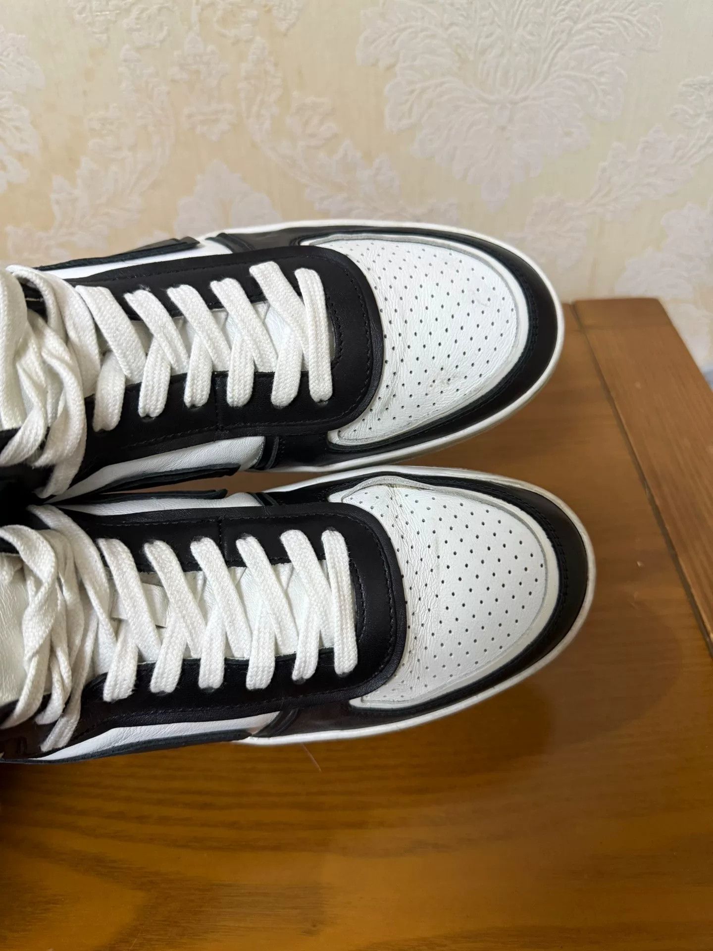Celine Celine Retro Black Hitop Sneakers 8 Men Size US 8 / EU 41 - 5 Thumbnail