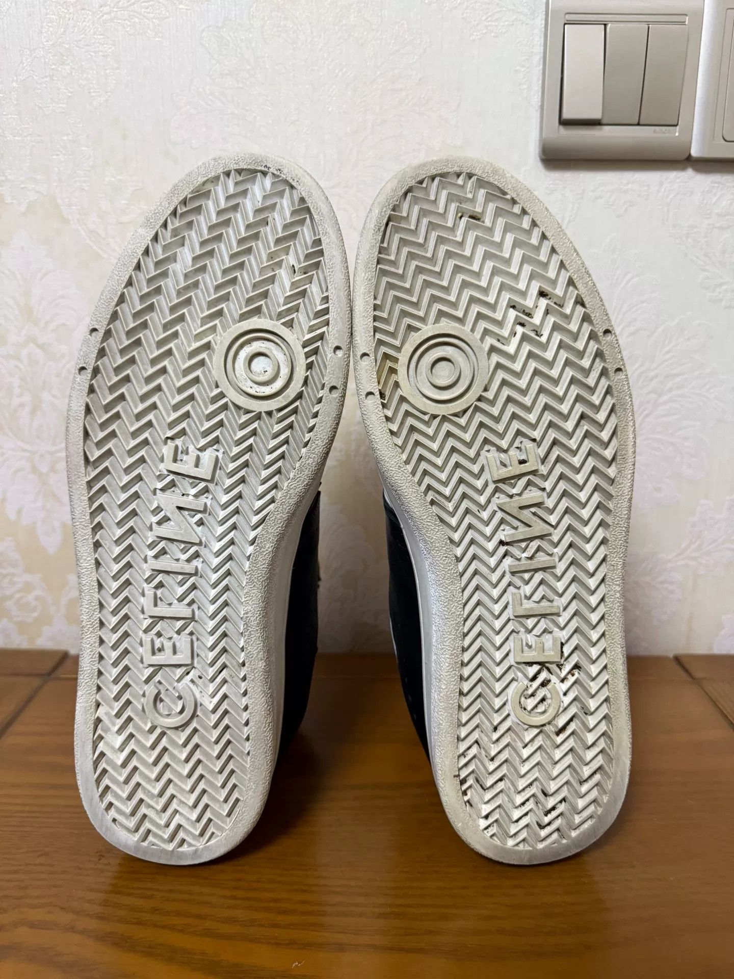 Celine Celine Retro Black Hitop Sneakers 8 Men Size US 8 / EU 41 - 4 Thumbnail