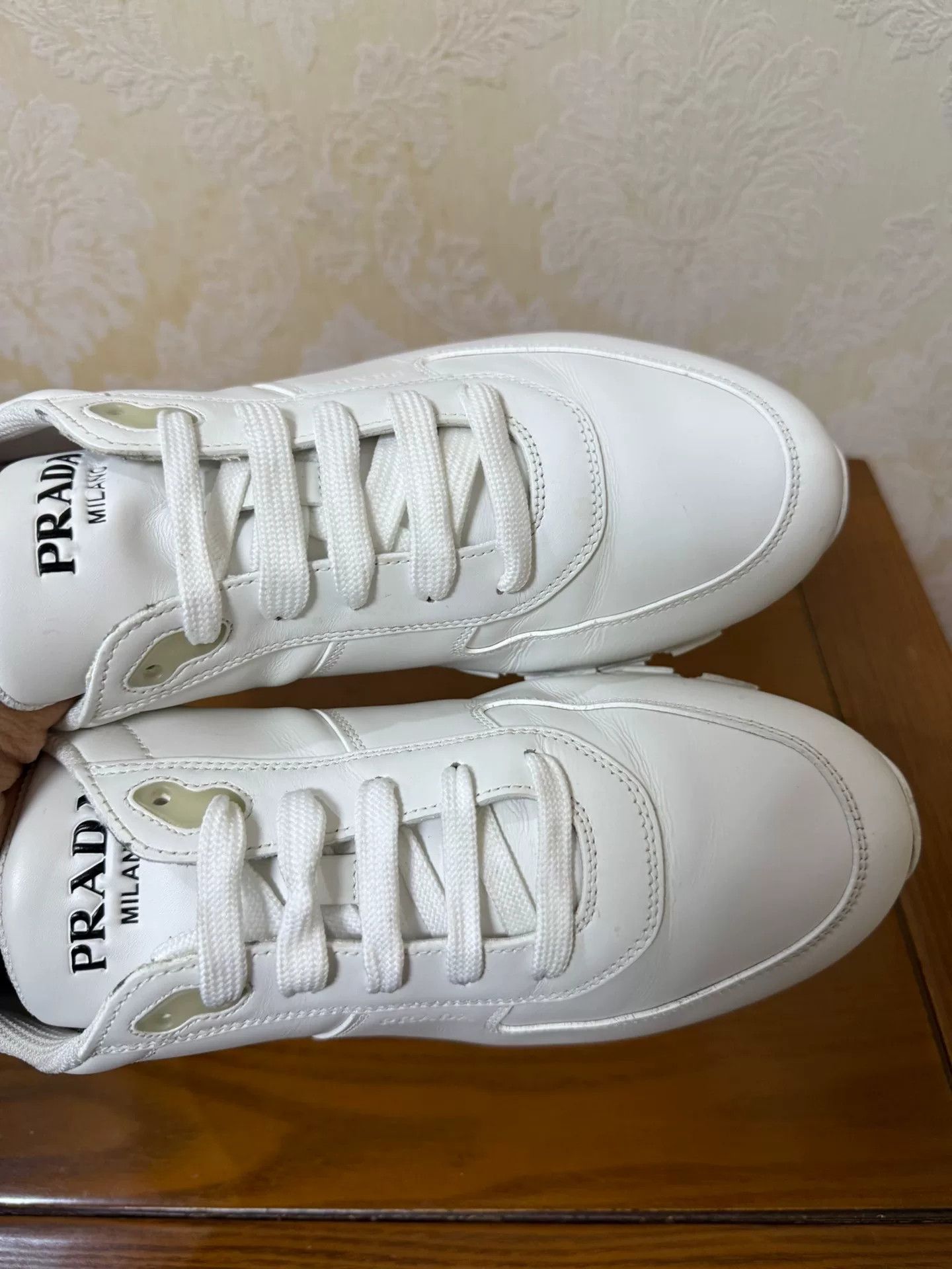 Prada Prada Orange Lowtop Sneakers 42 Men Size US 9 / EU 42 - 5 Thumbnail