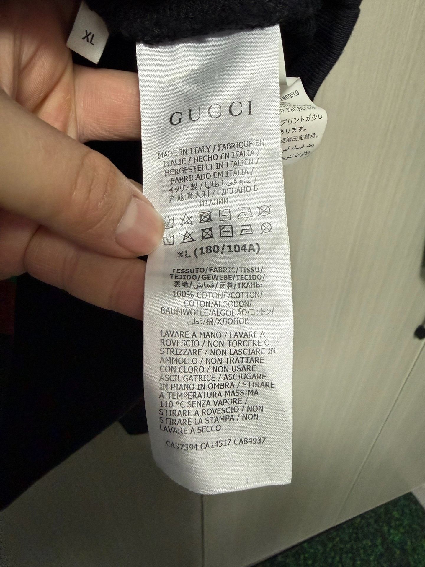 Gucci Gucci Black Hoodie XL Men Size US XL / EU 56 / 4 - 4 Thumbnail