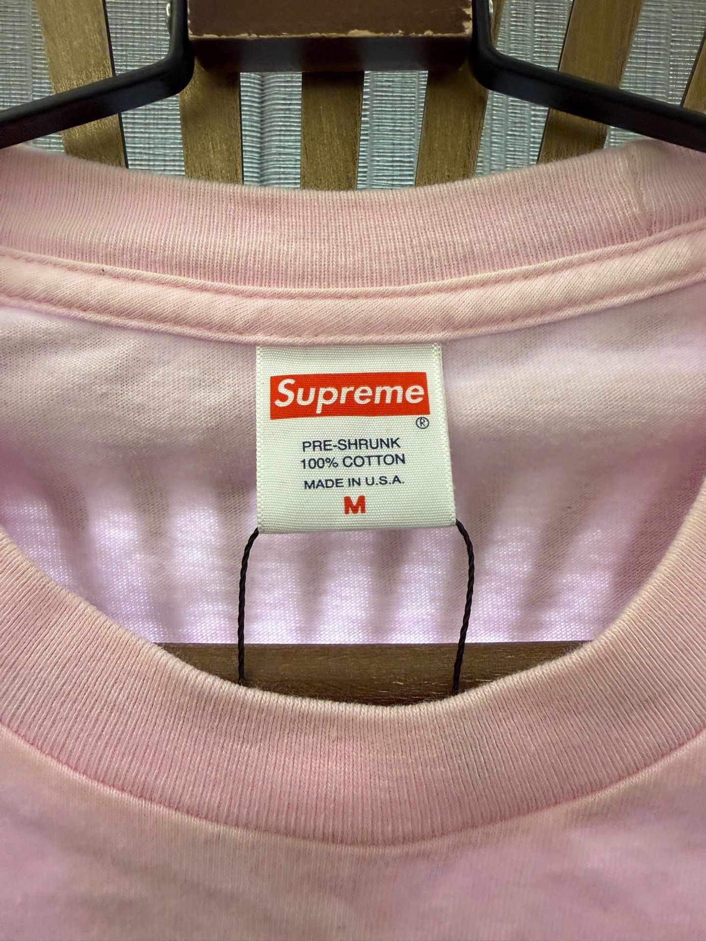 Supreme Supreme Pink T-Shirt m Men Size US M / EU 48-50 / 2 - 3 Thumbnail