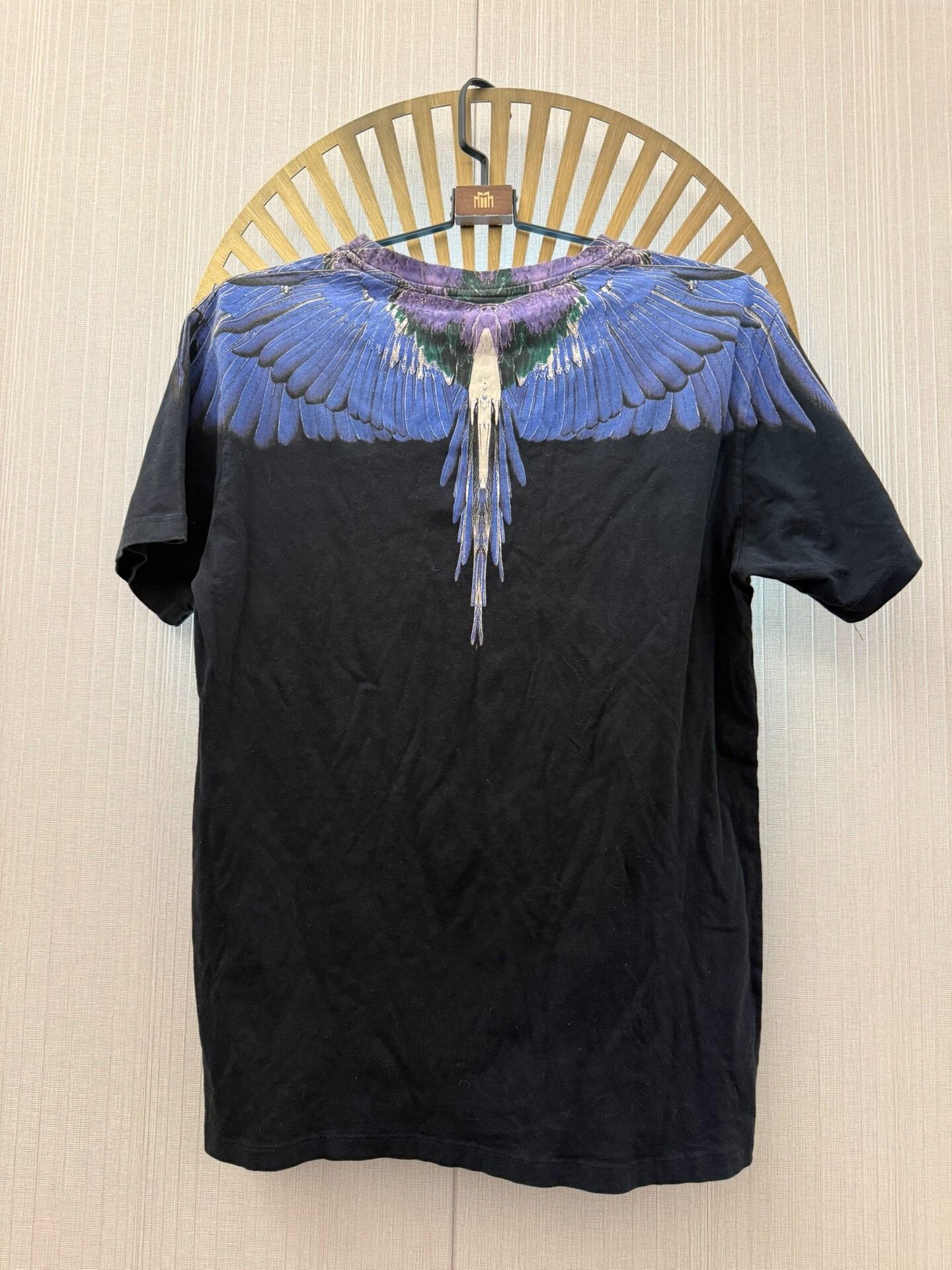 Marcelo Burlon Marcelo Burlon Black T-Shirt xxs Men Size US XXS / EU 40 - 2 Thumbnail
