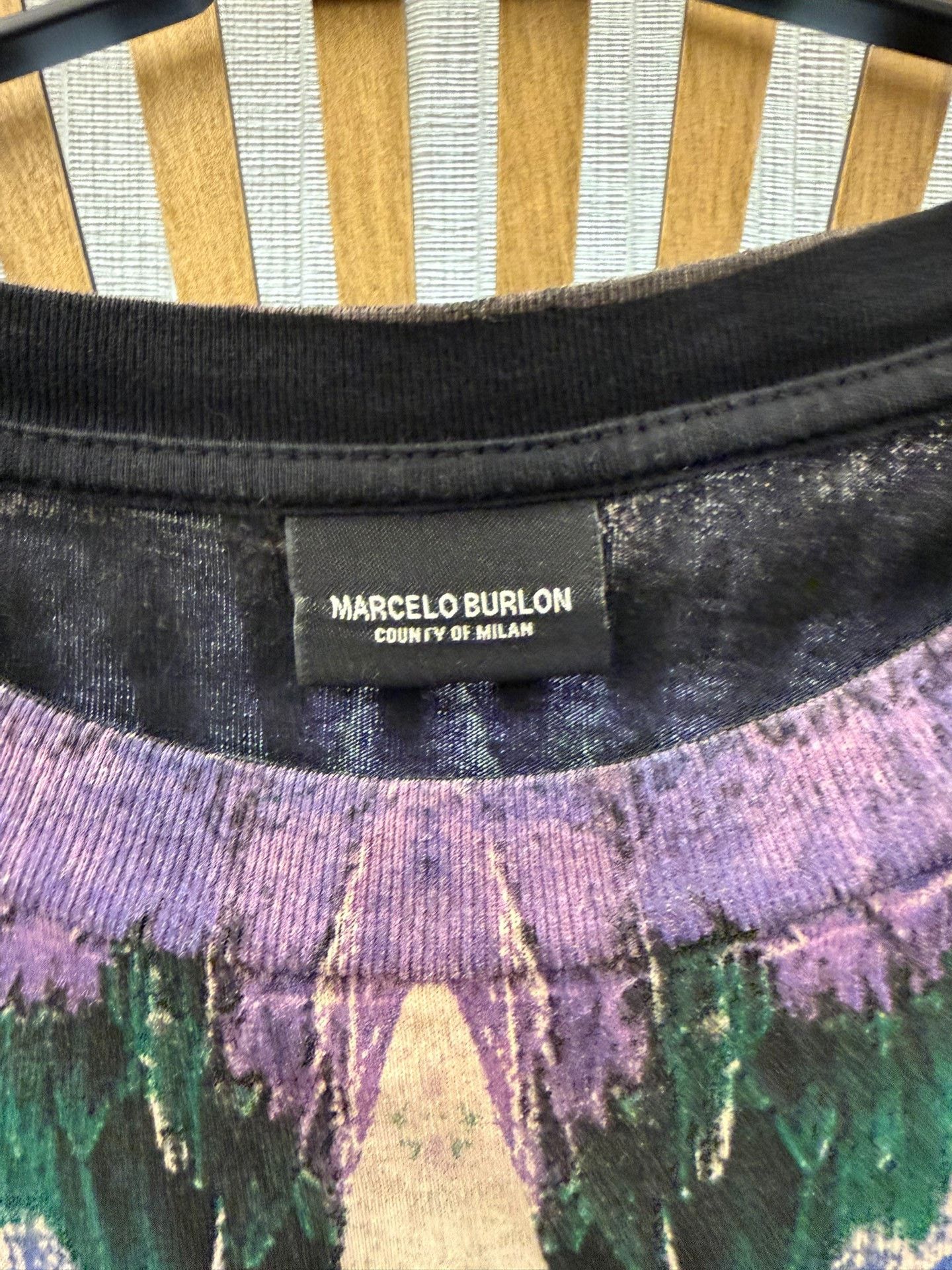 Marcelo Burlon Marcelo Burlon Black T-Shirt xxs Men Size US XXS / EU 40 - 3 Thumbnail