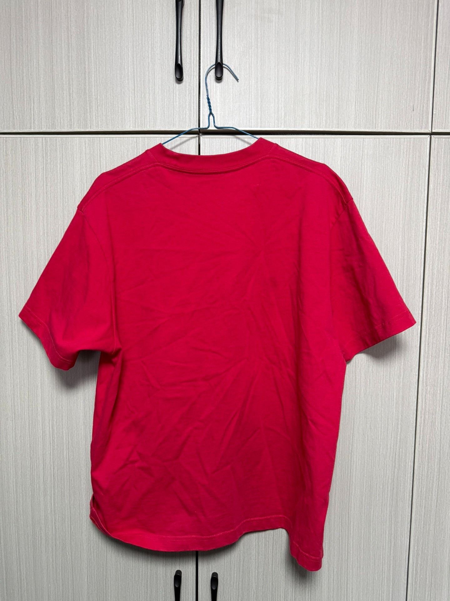 Balenciaga Balenciaga Retro Printed Red T-Shirt XS Men Size US XS / EU 42 / 0 - 3 Thumbnail