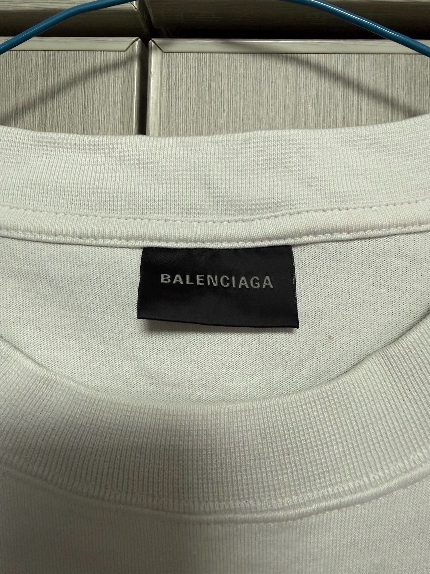 Balenciaga Balenciaga Retro White T-Shirt L Men Size US L / EU 52-54 / 3 - 3 Thumbnail