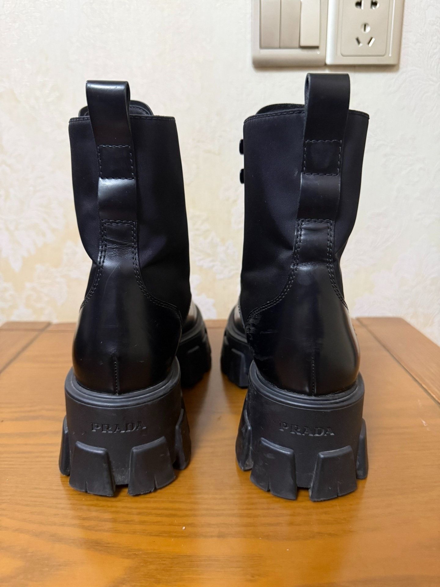 Prada Prada Black Boots us_7 Women Size US 7 / IT 37 - 3 Thumbnail