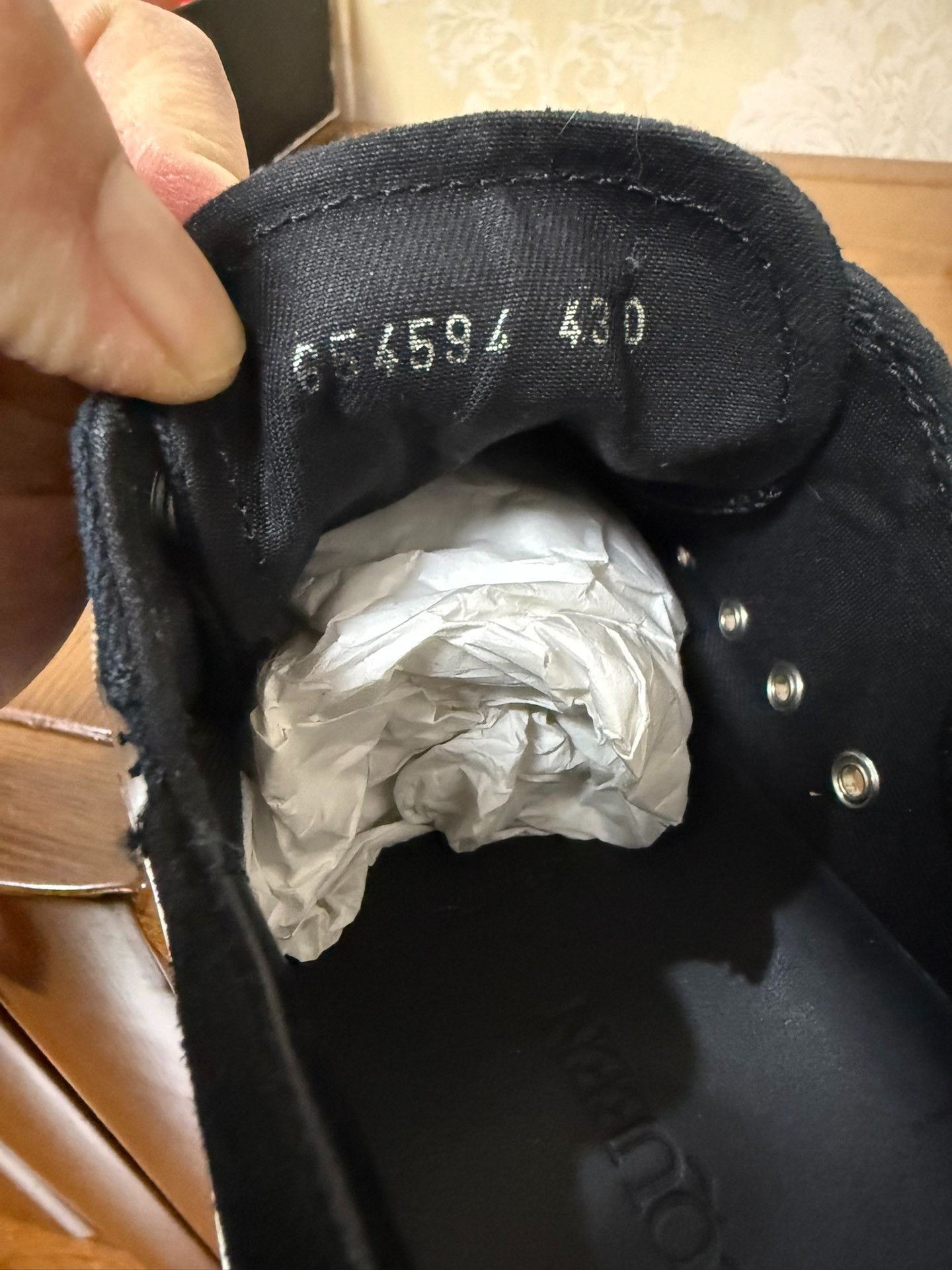 Alexander McQueen Alexander McQueen Canvas Black Lowtop Sneakers 10 Men Size US 10 / EU 43 - 6 Thumbnail